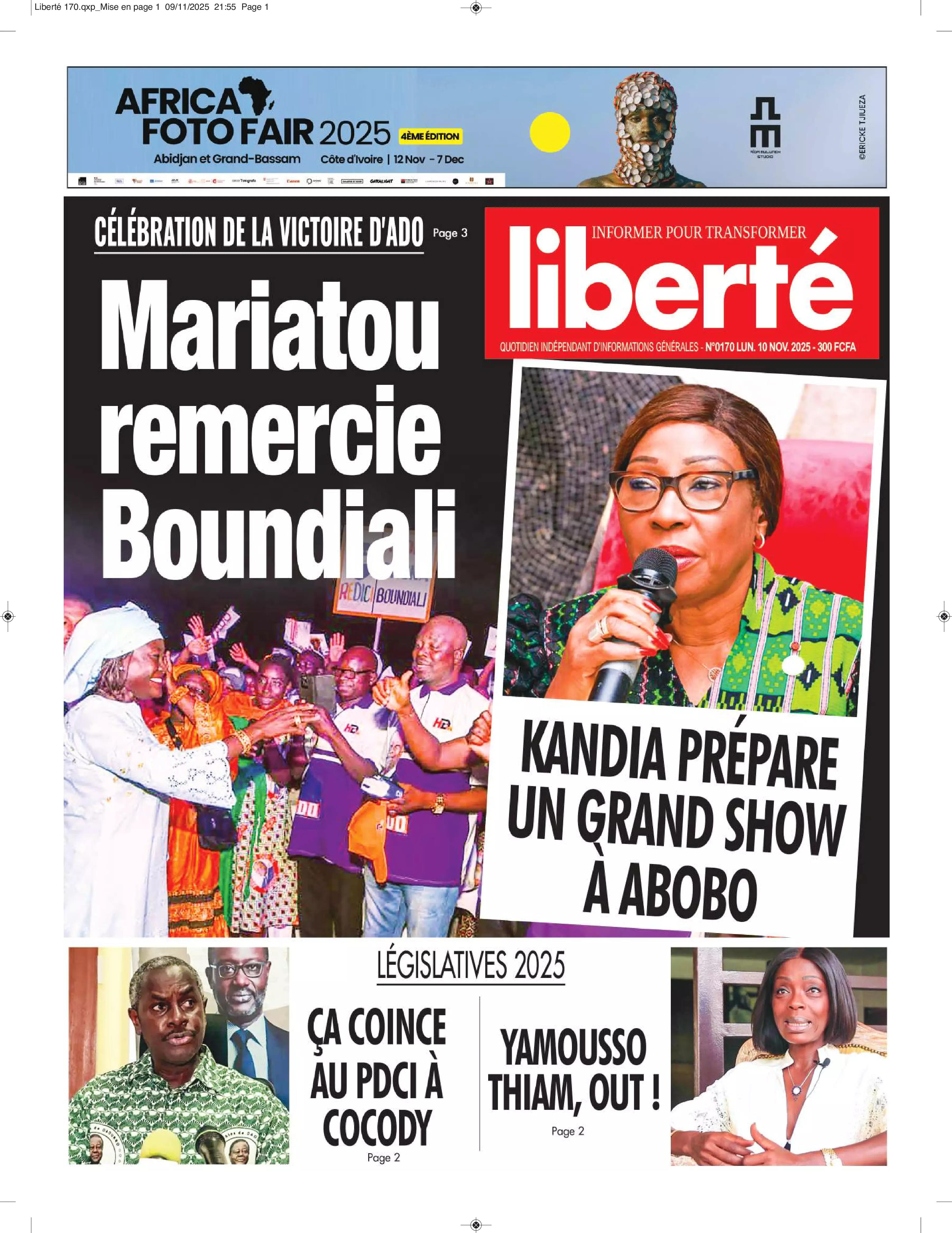 N° 170 - 2025-11-10