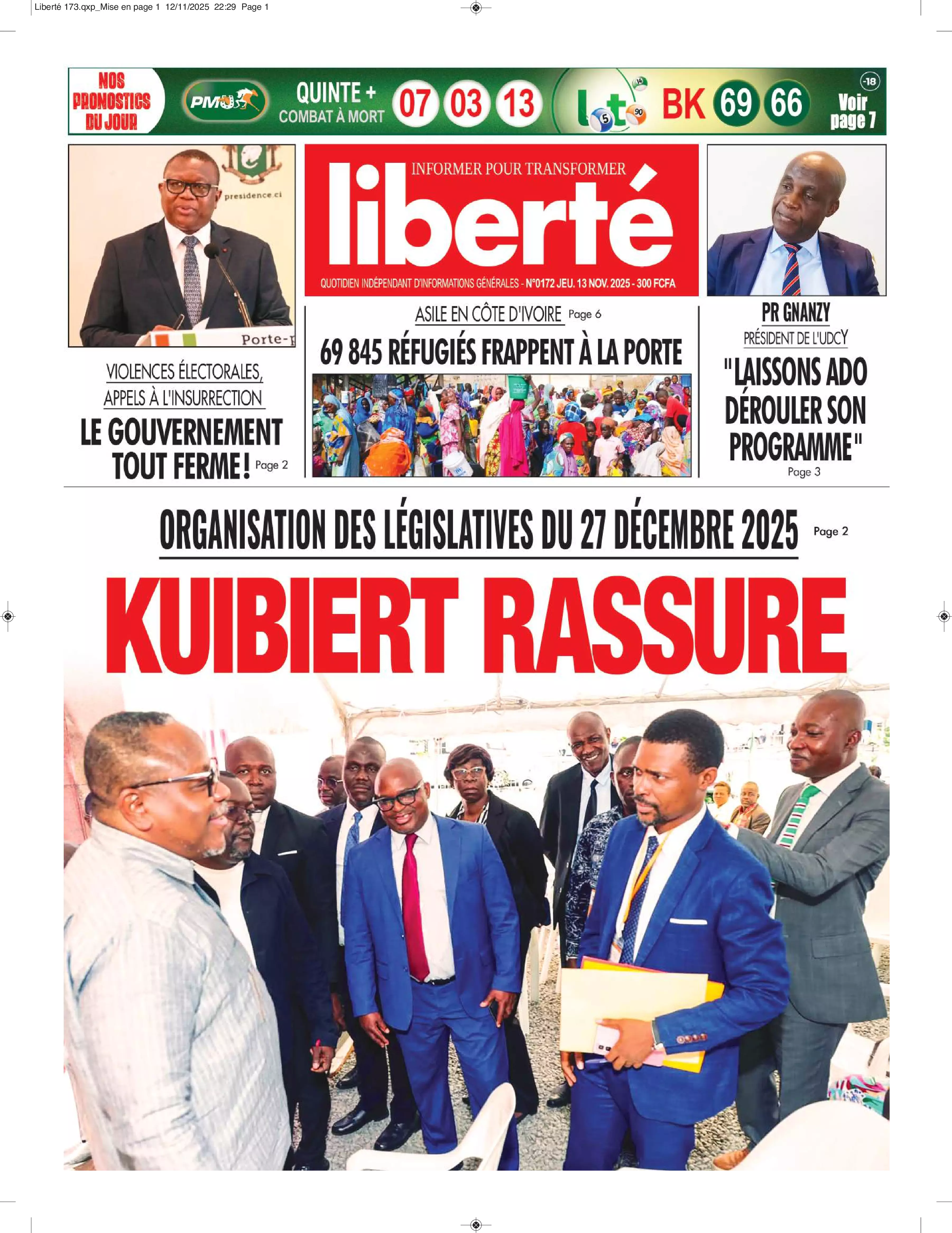 N° 173 - 2025-11-13