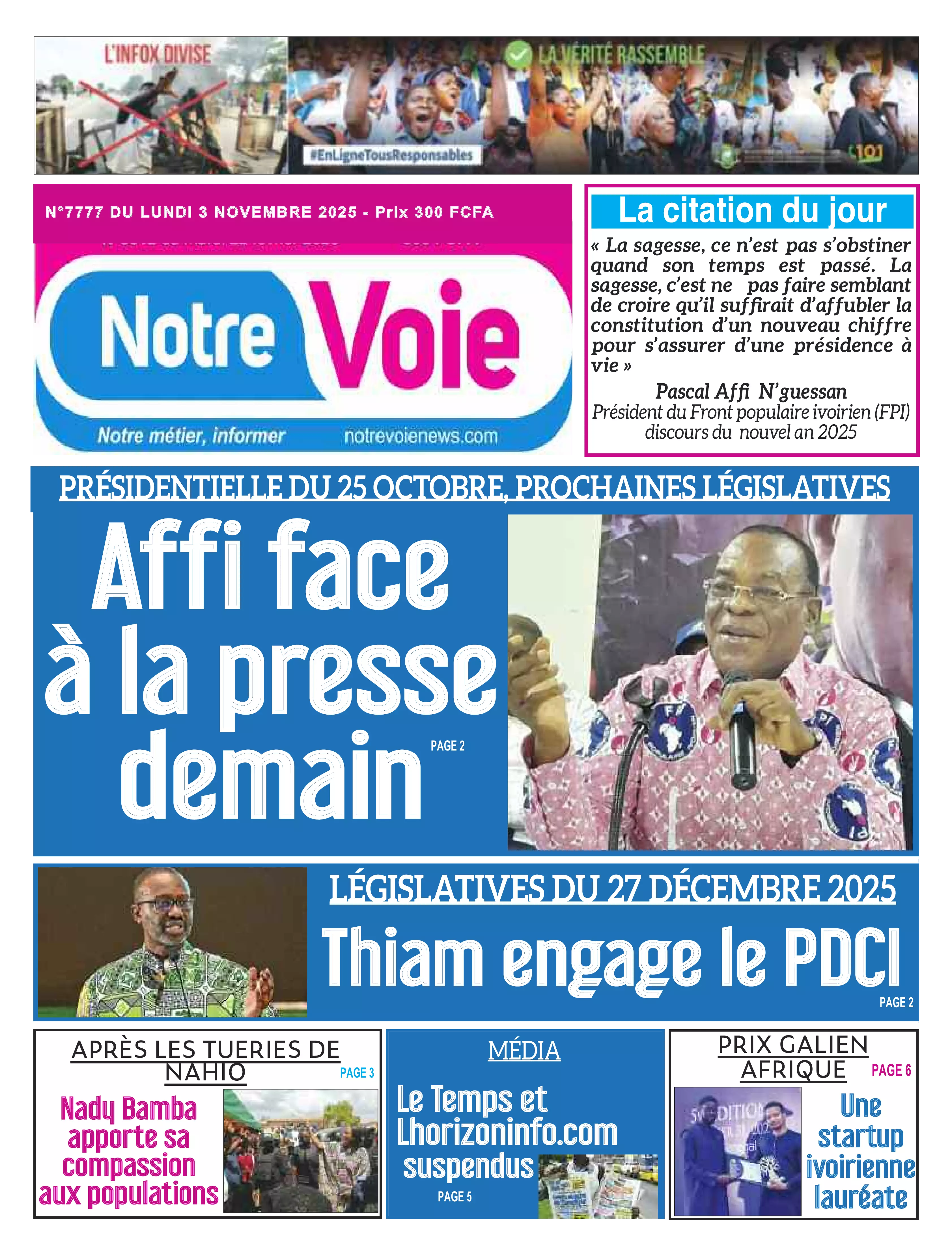 N° 7777 - 2025-11-03