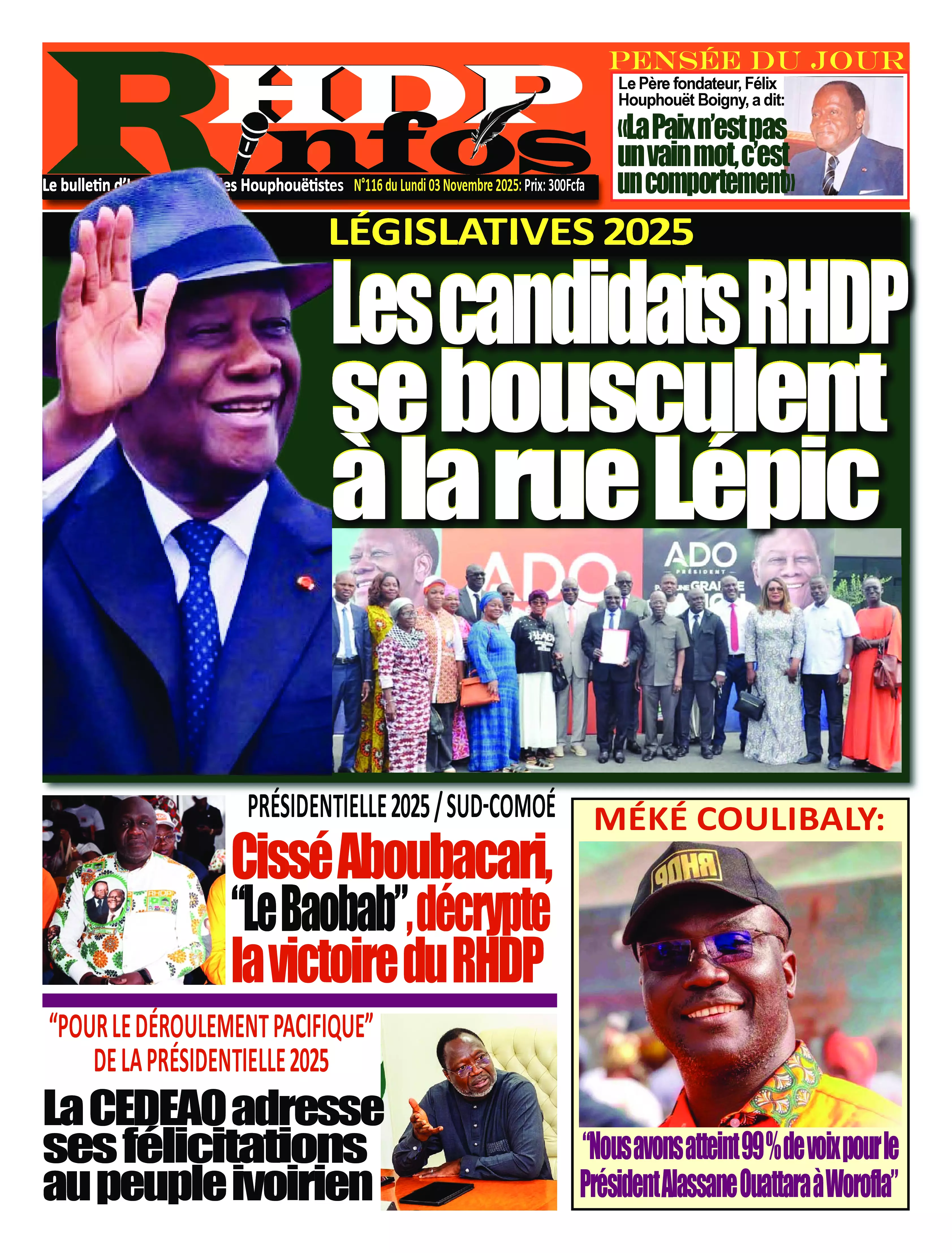 N° 116 - 2025-11-03