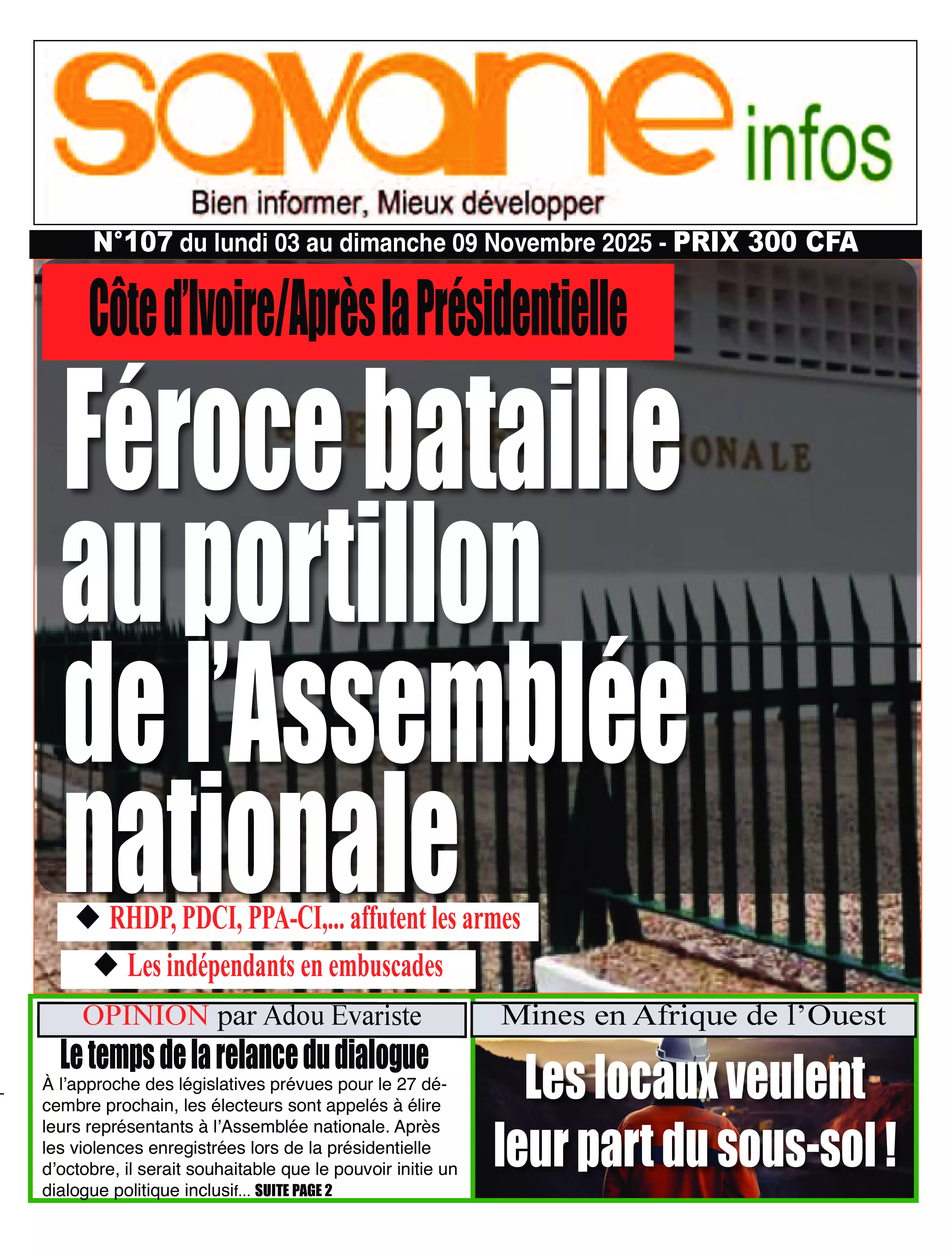 N° 107 - 2025-11-03