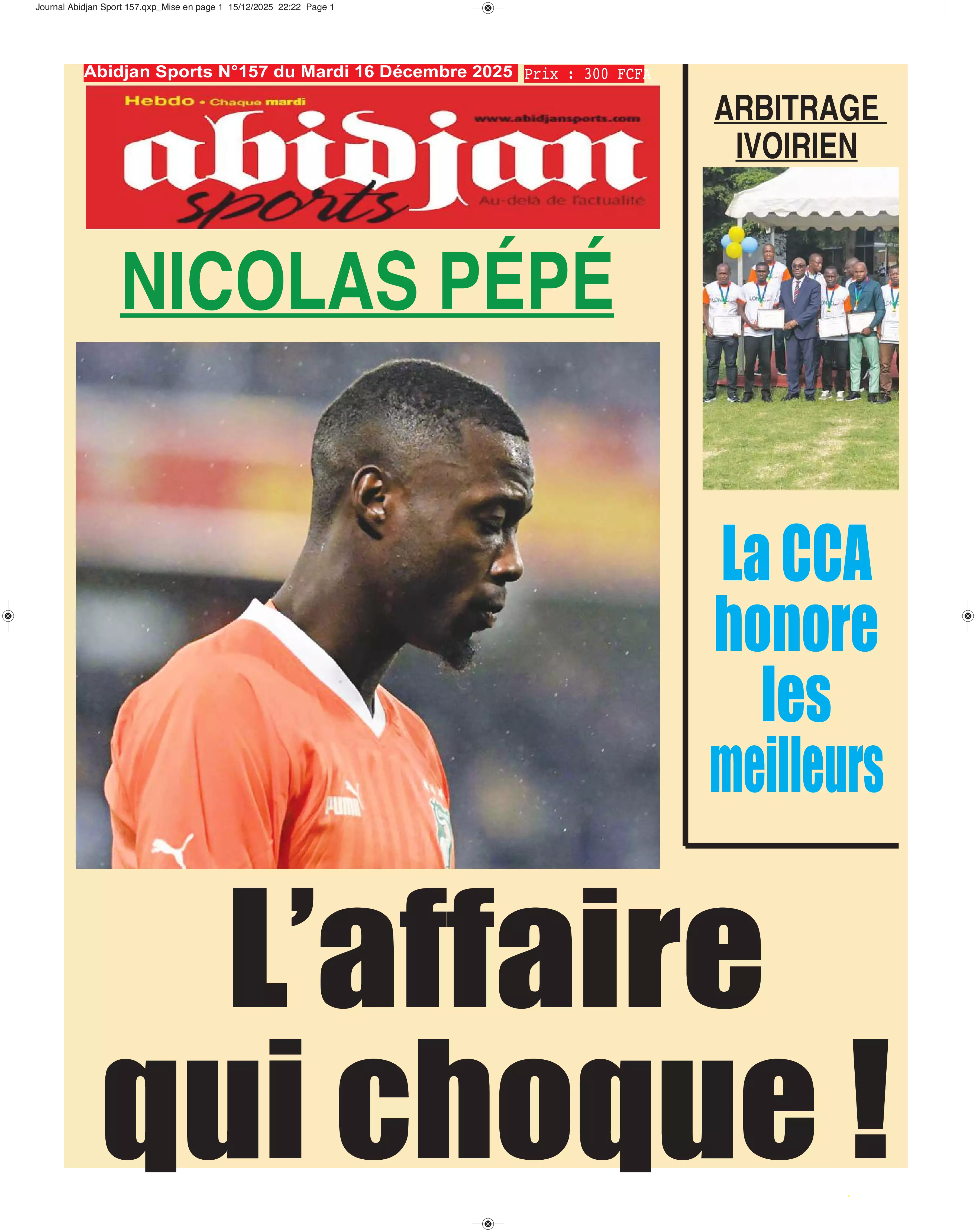 N° 157 - 2025-12-16