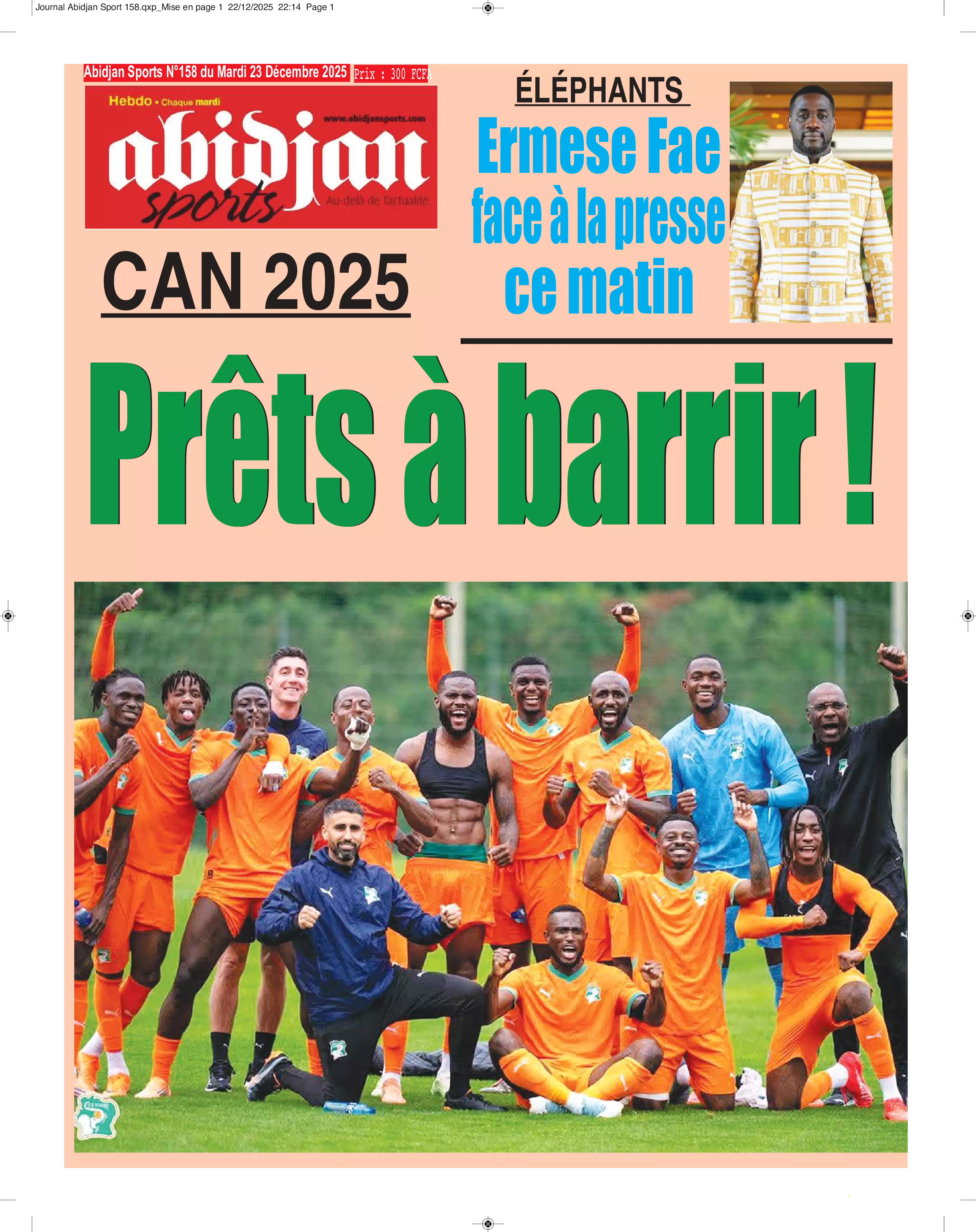 N° 158 - 2025-12-23