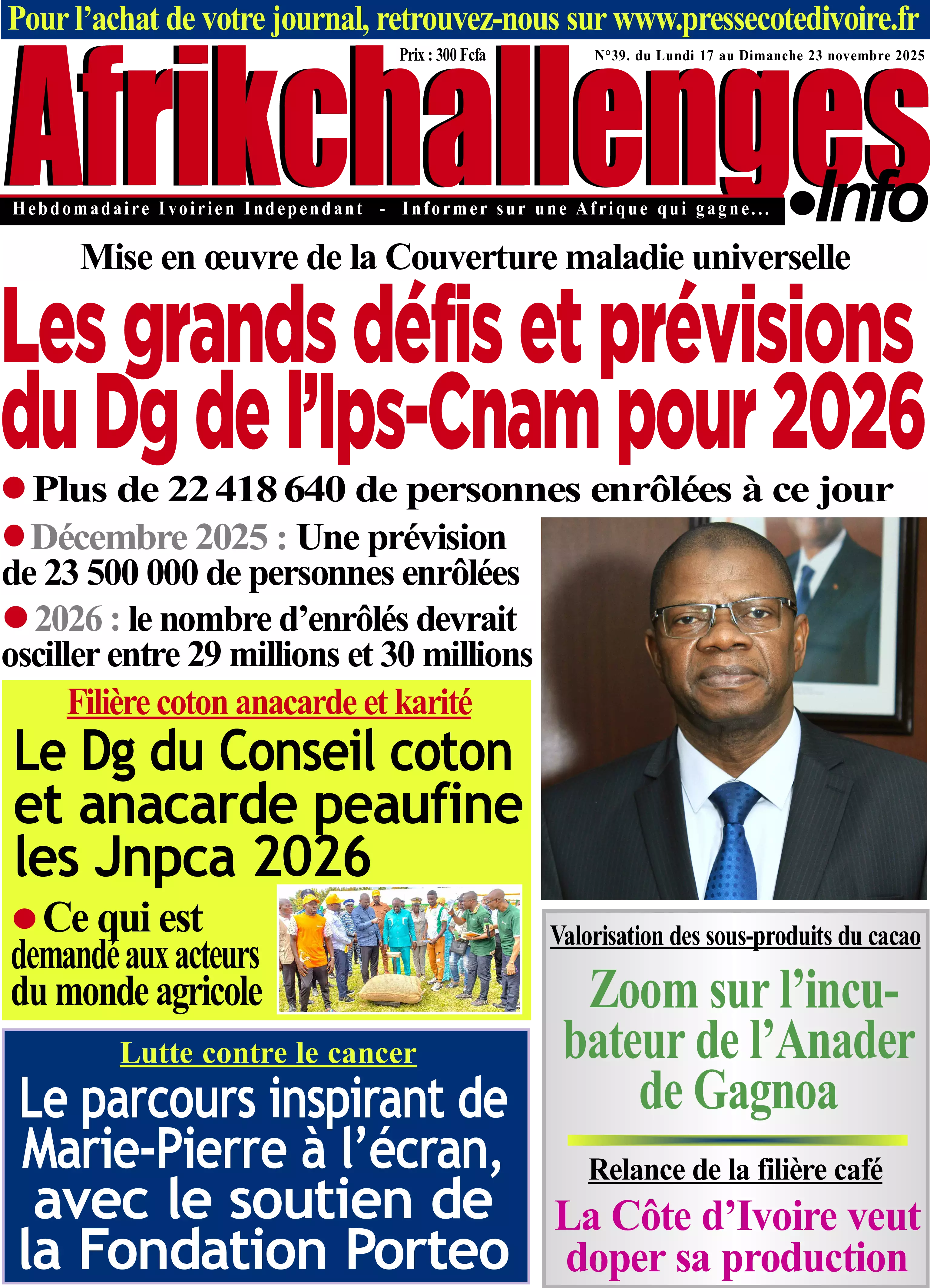 AFRIKCHALLENGES N° 39