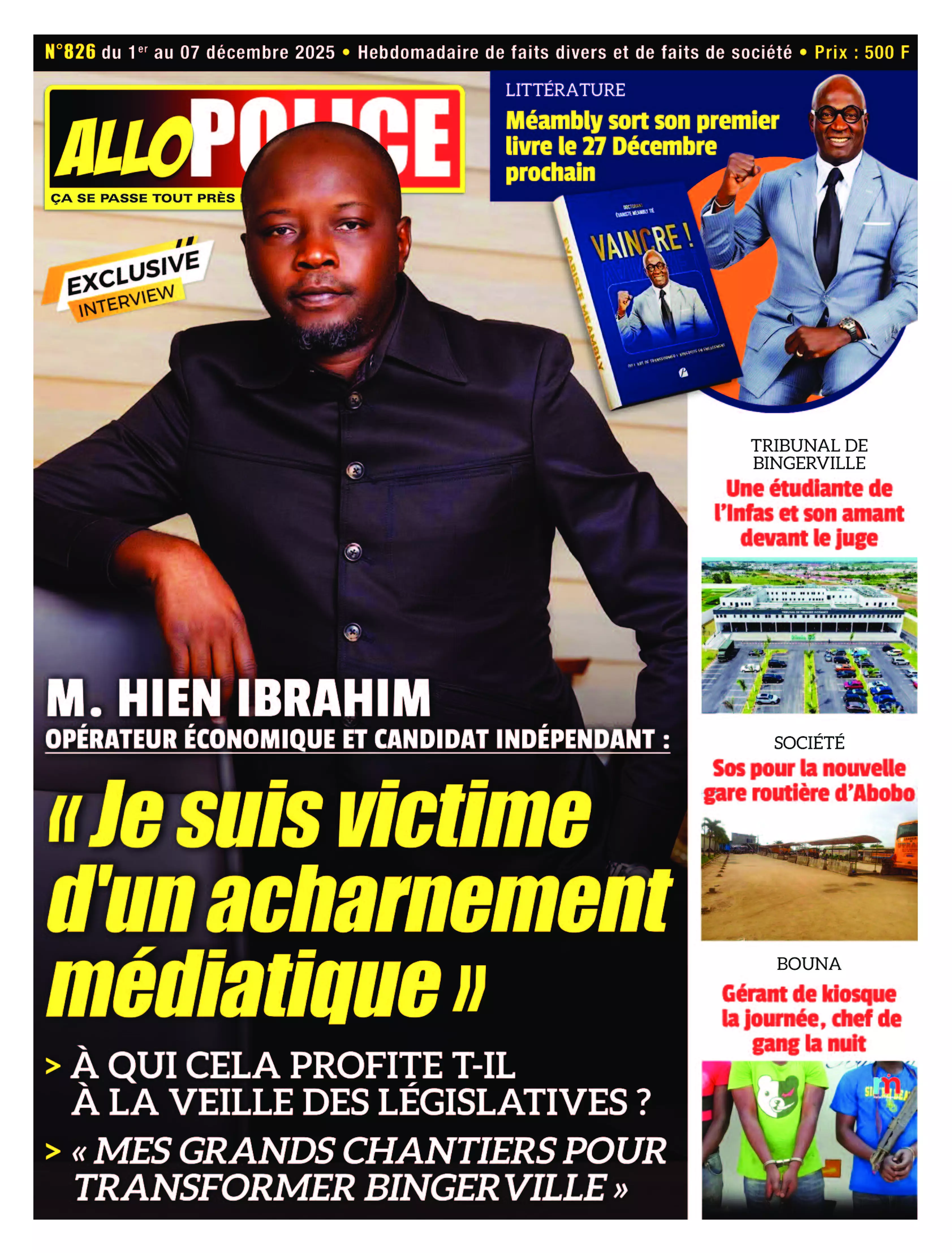 N° 826 - 2025-12-01