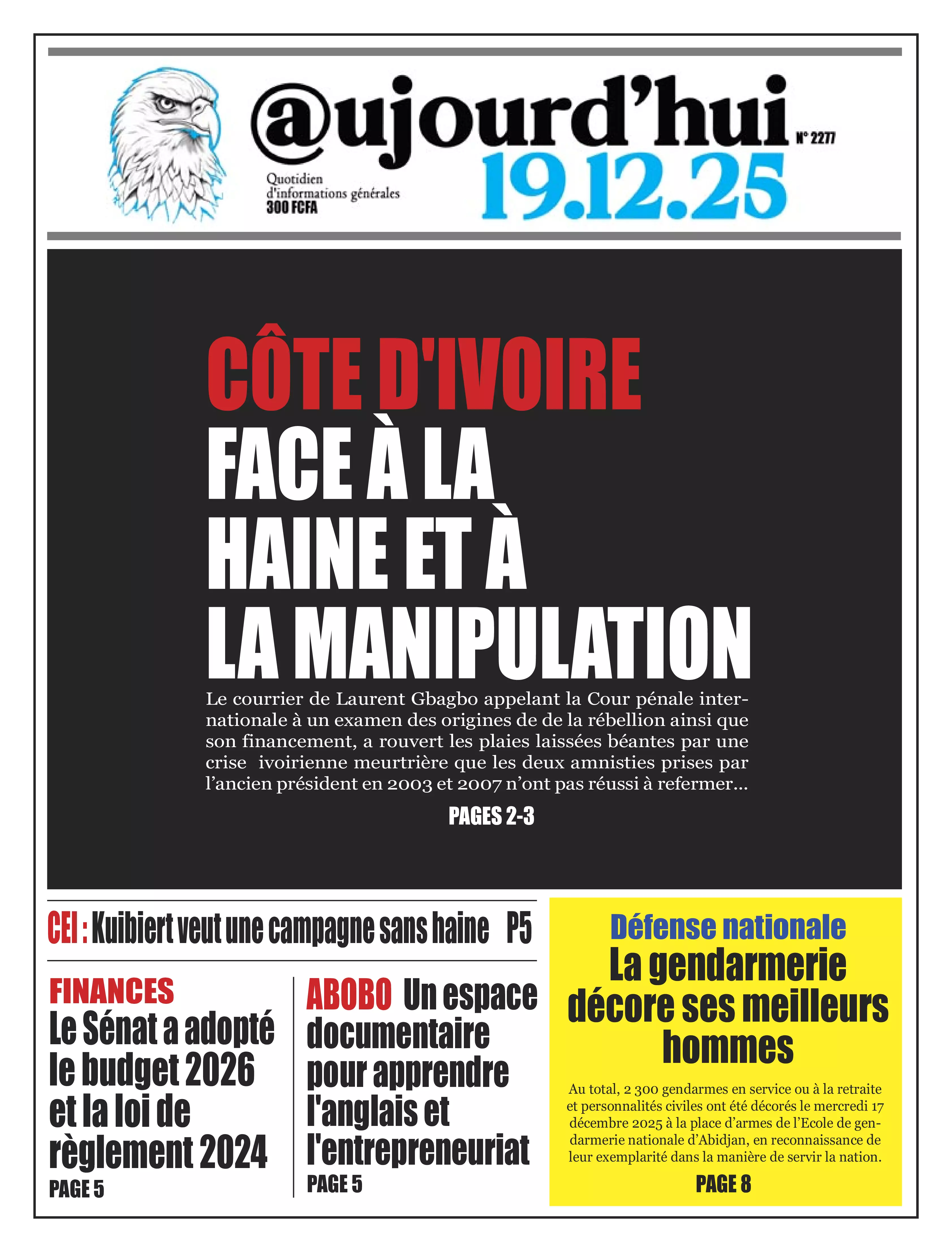 N° 2277 - 2025-12-19