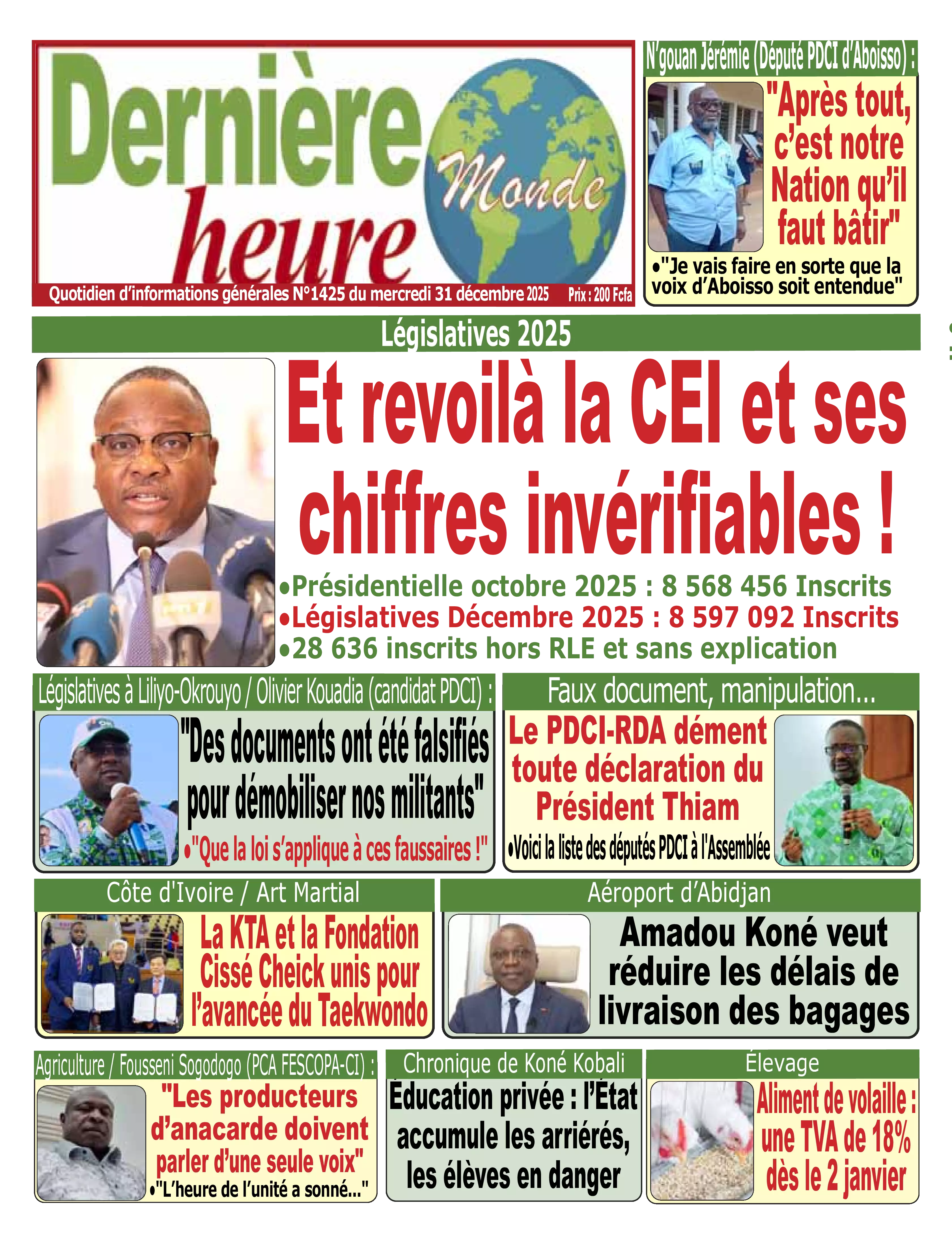 N° 1425 - 2025-12-31