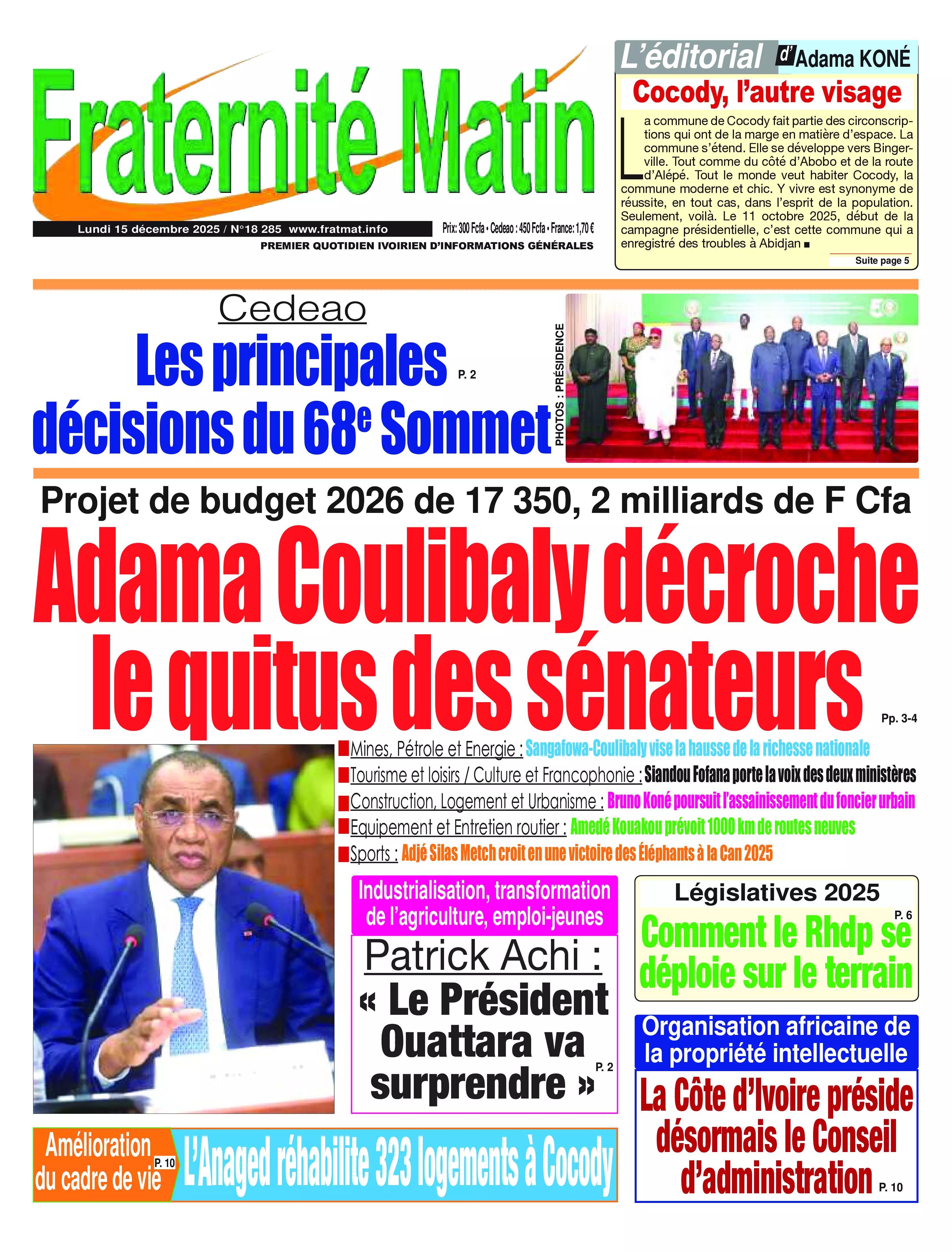 N° 18285 - 2025-12-15