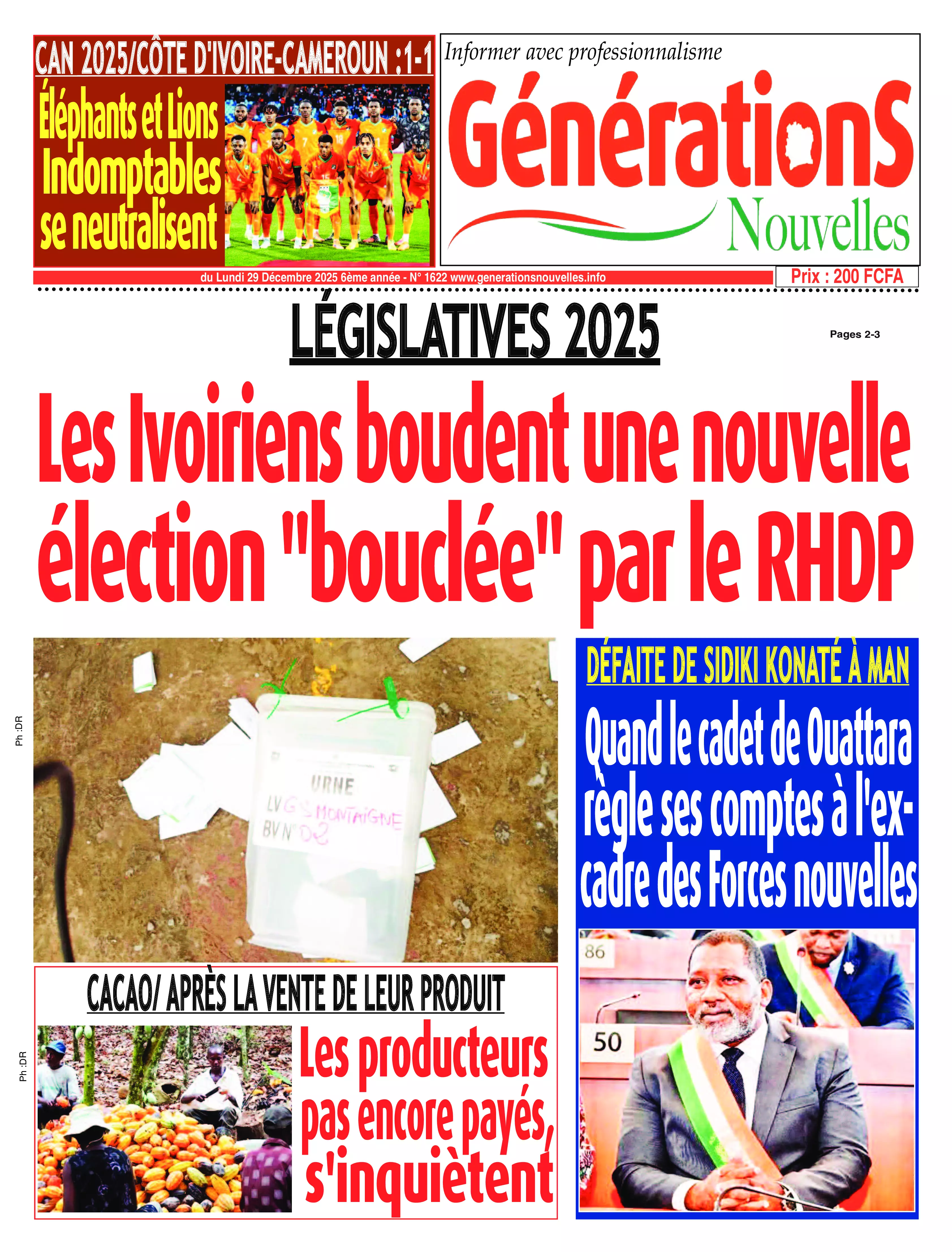 N° 1622 - 2025-12-29