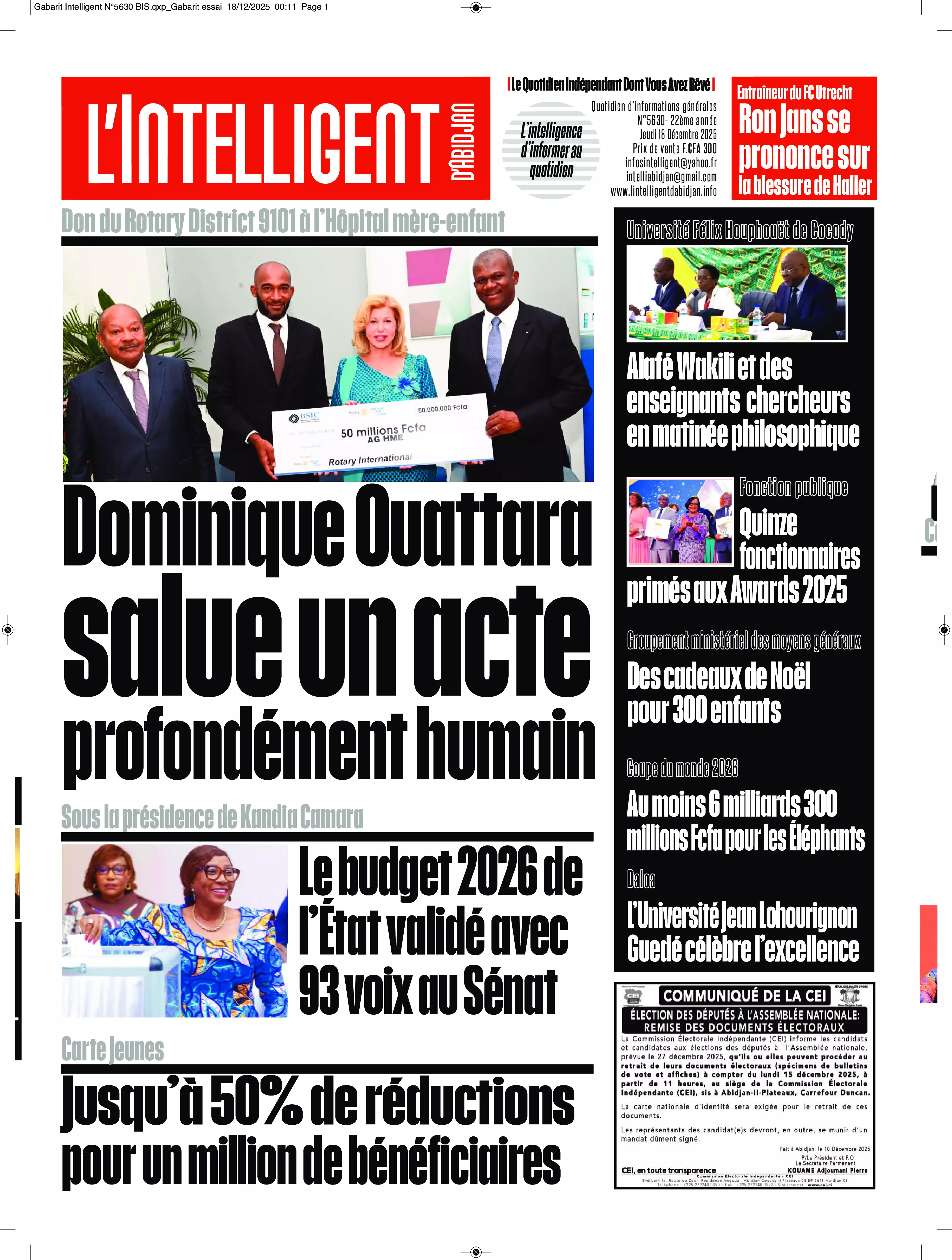N° 5630 - 2025-12-18