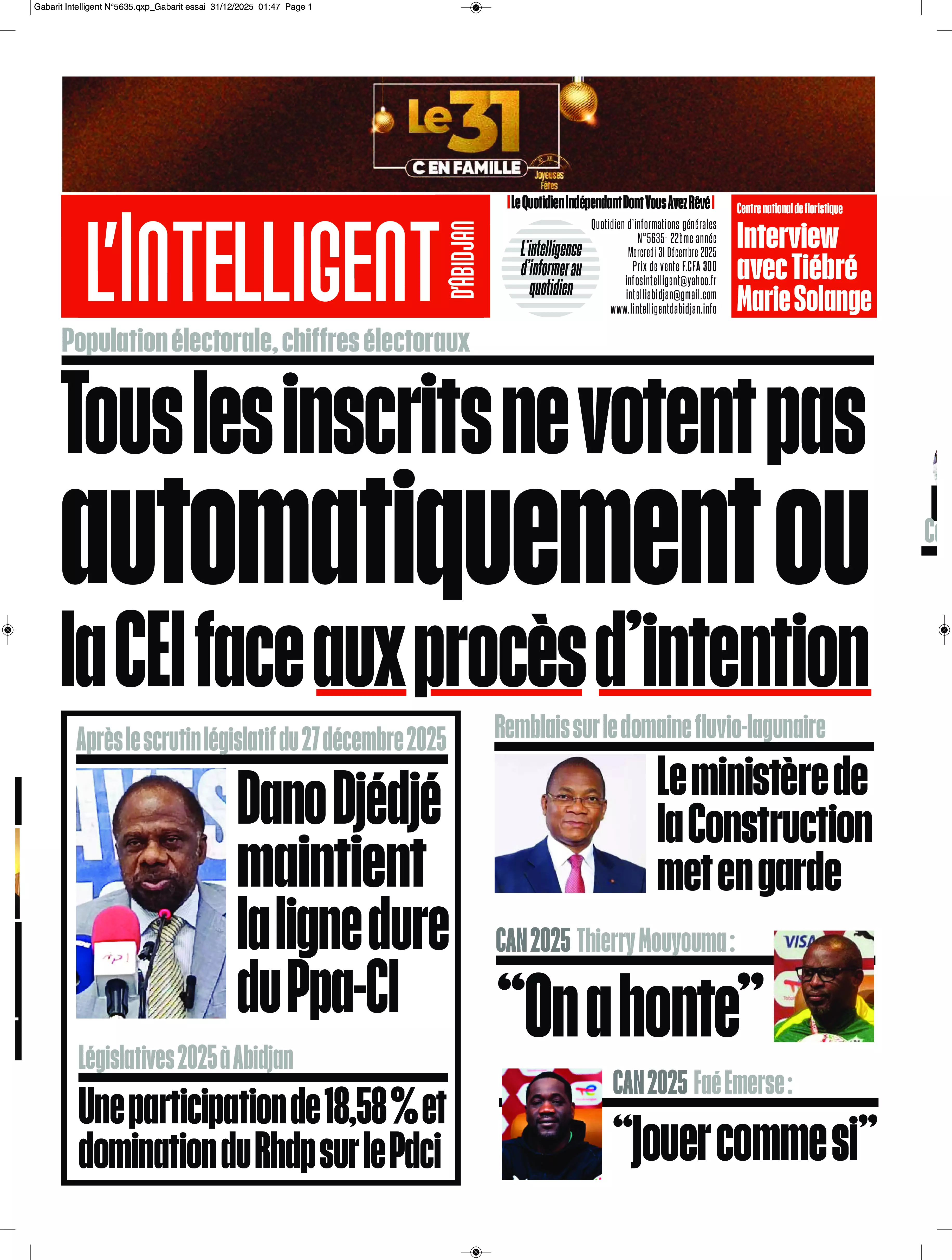 N° 5635 - 2025-12-31