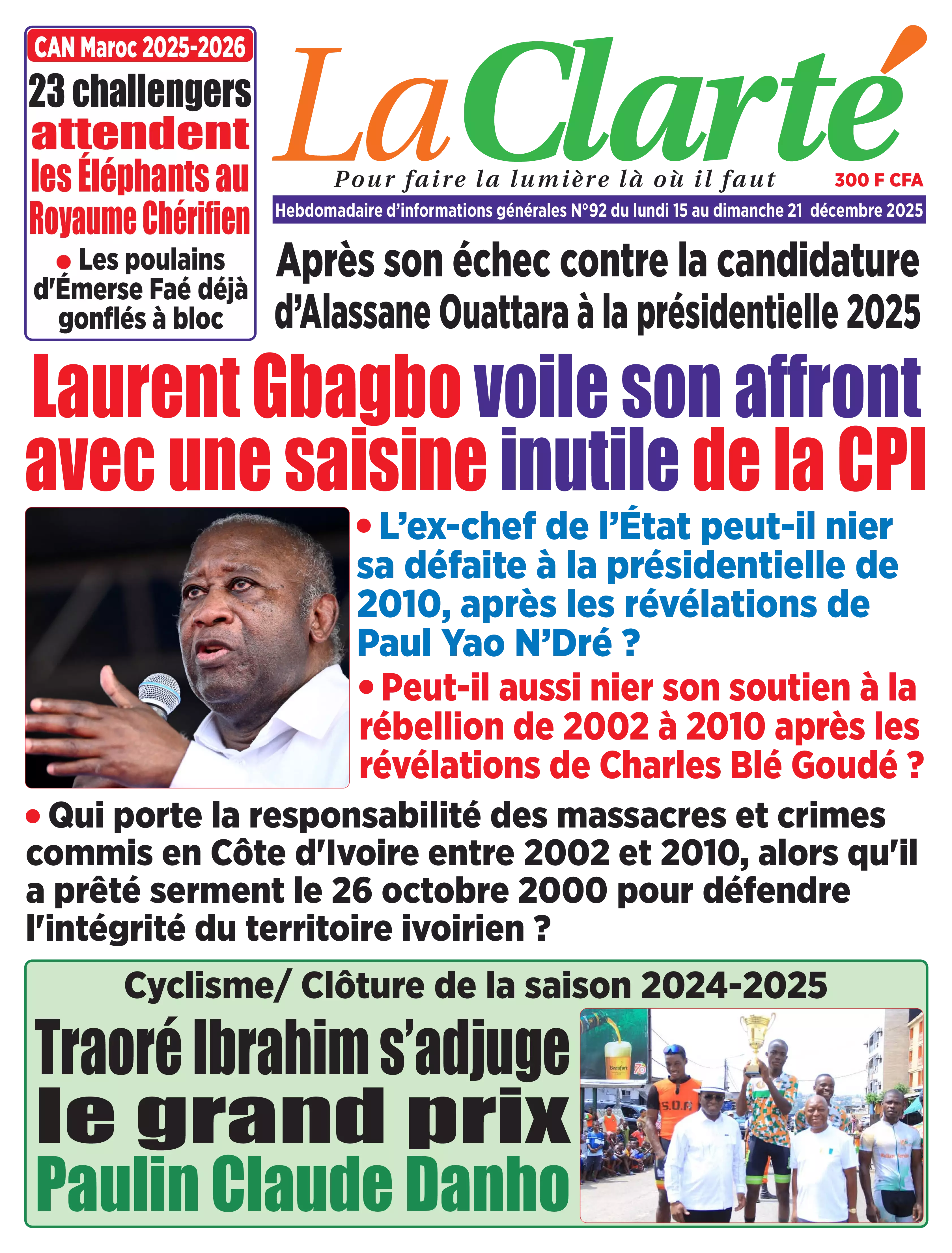 N° 92 - 2025-12-15