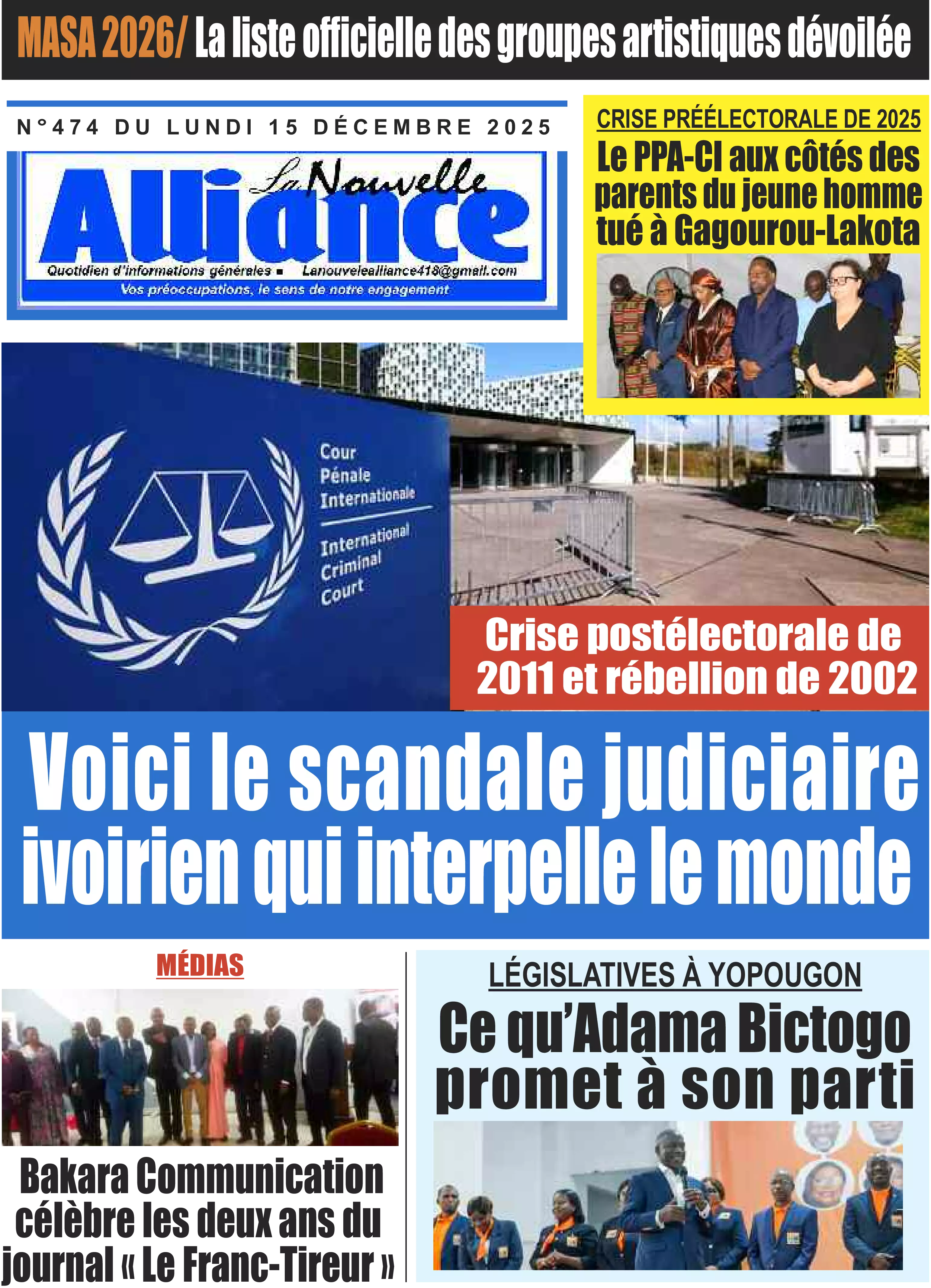 N° 474 - 2025-12-15