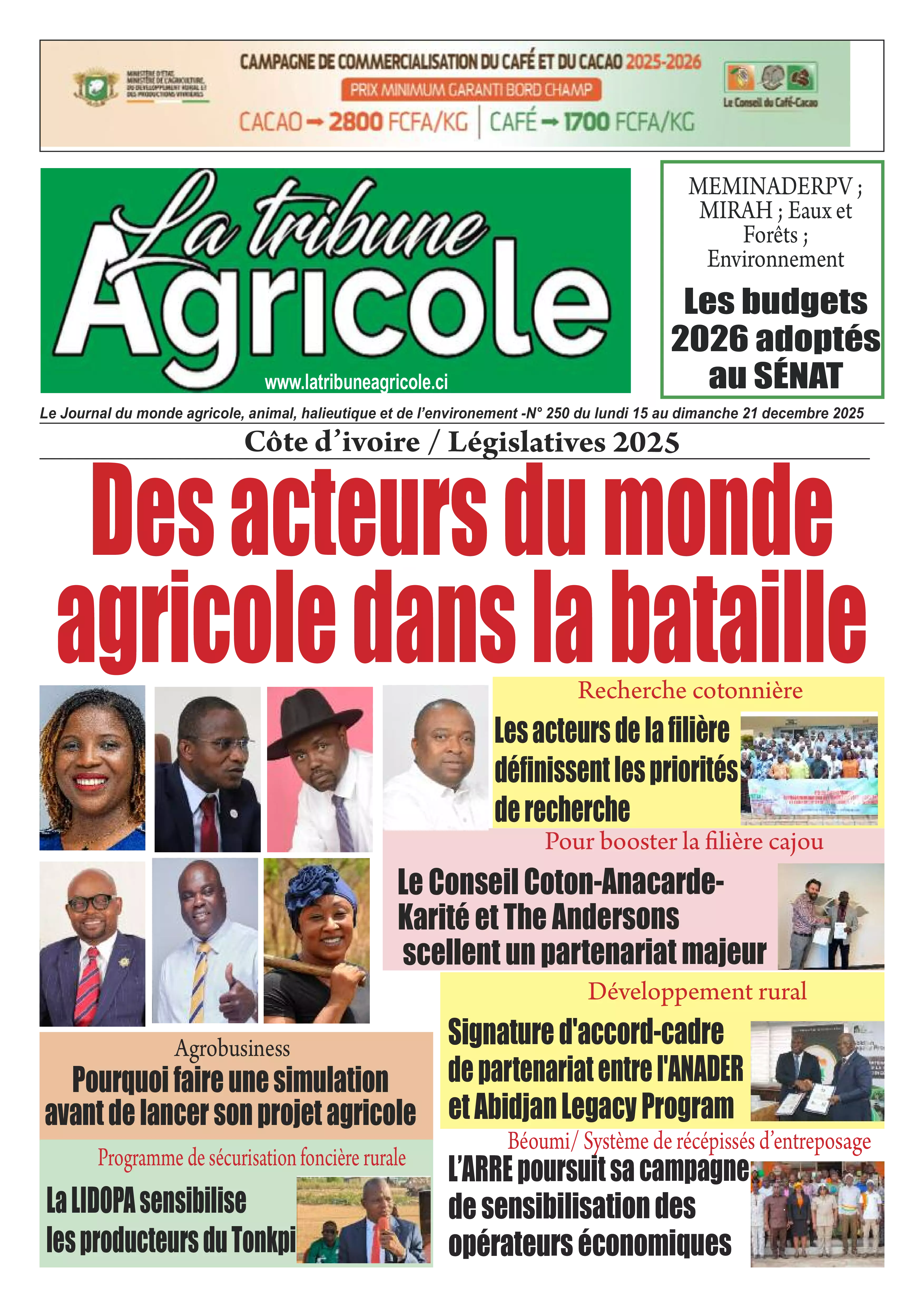 N° 250 - 2025-12-15