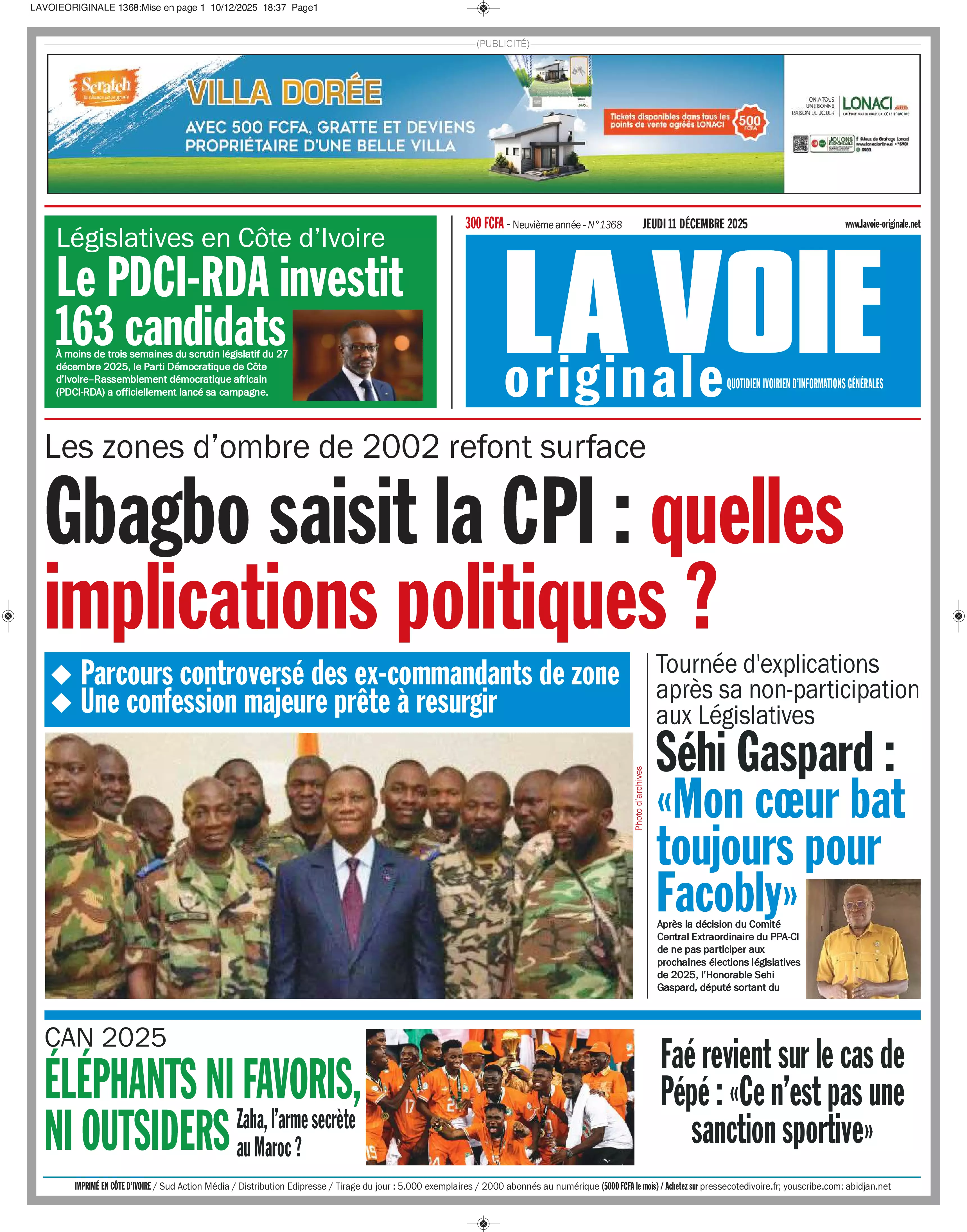 N° 1368 - 2025-12-11