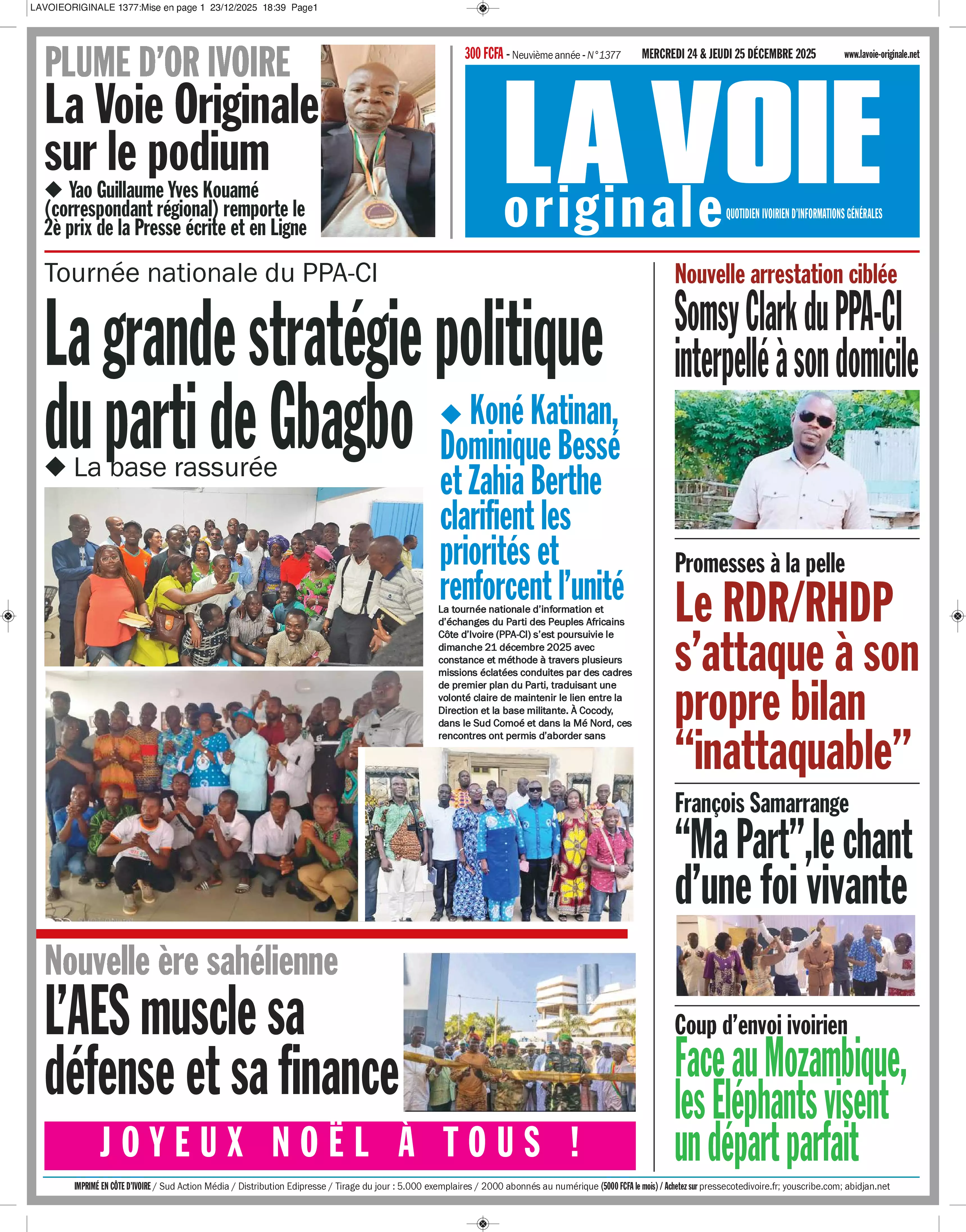 N° 1377 - 2025-12-24