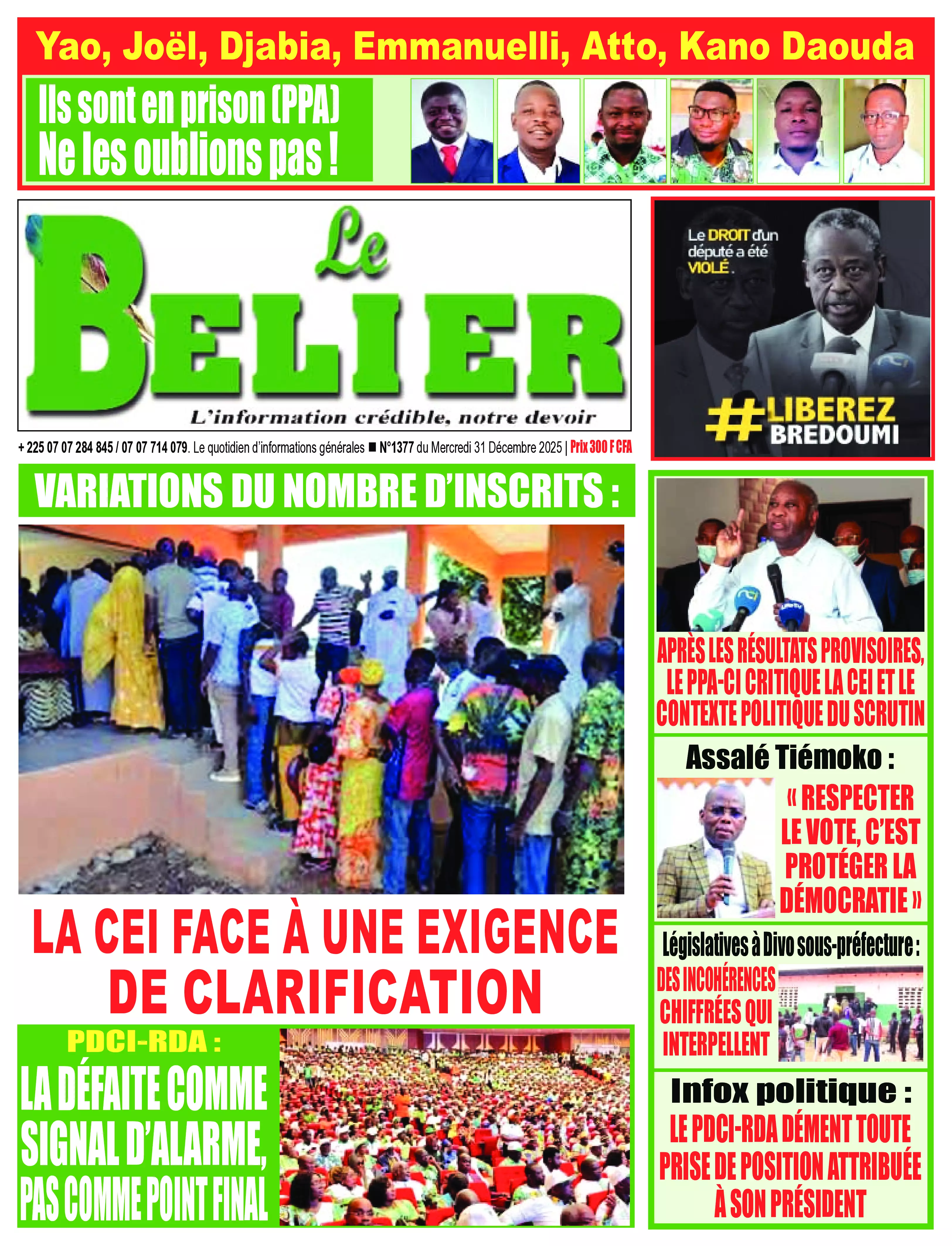 N° 1377 - 2025-12-31