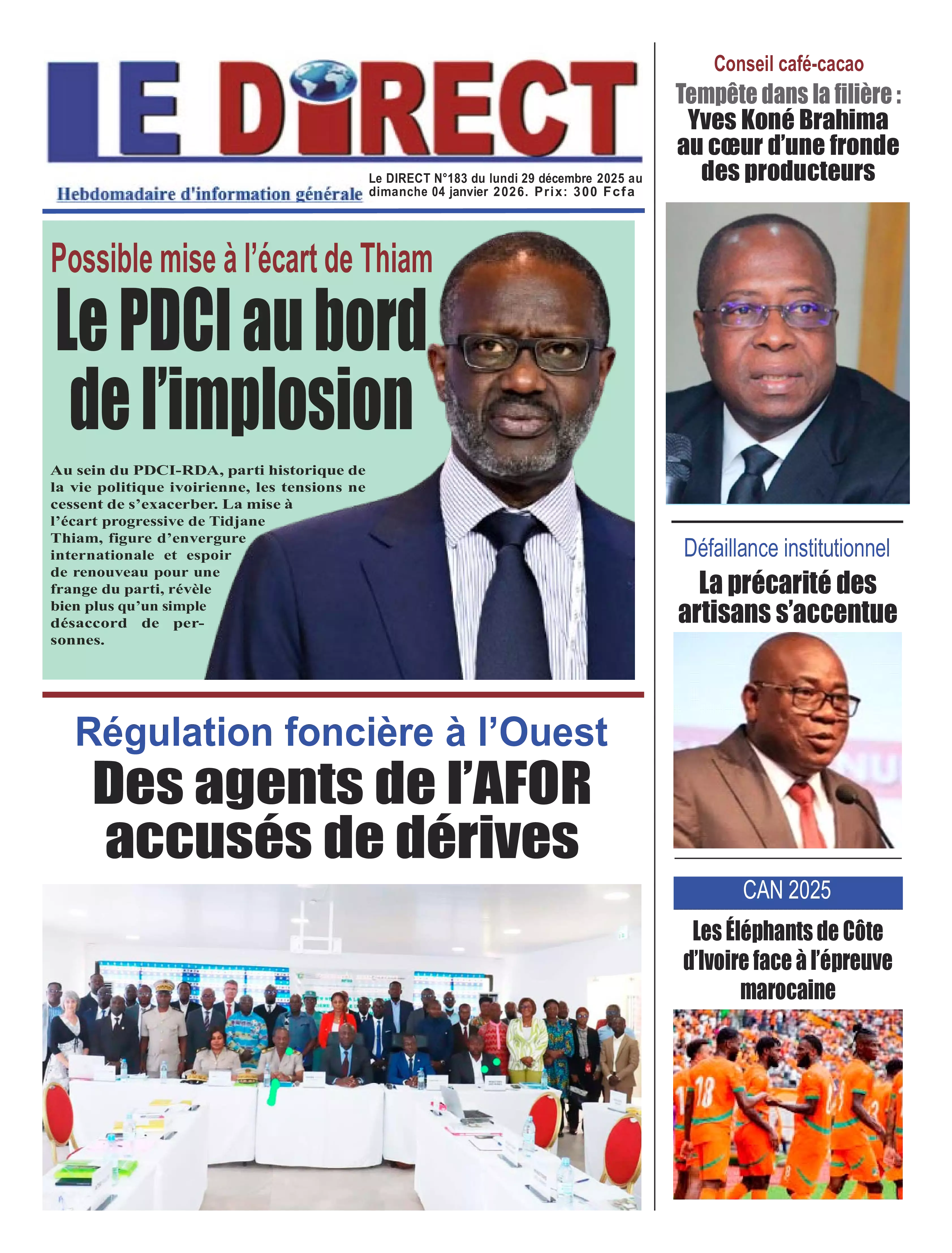 N° 184 - 2025-12-29