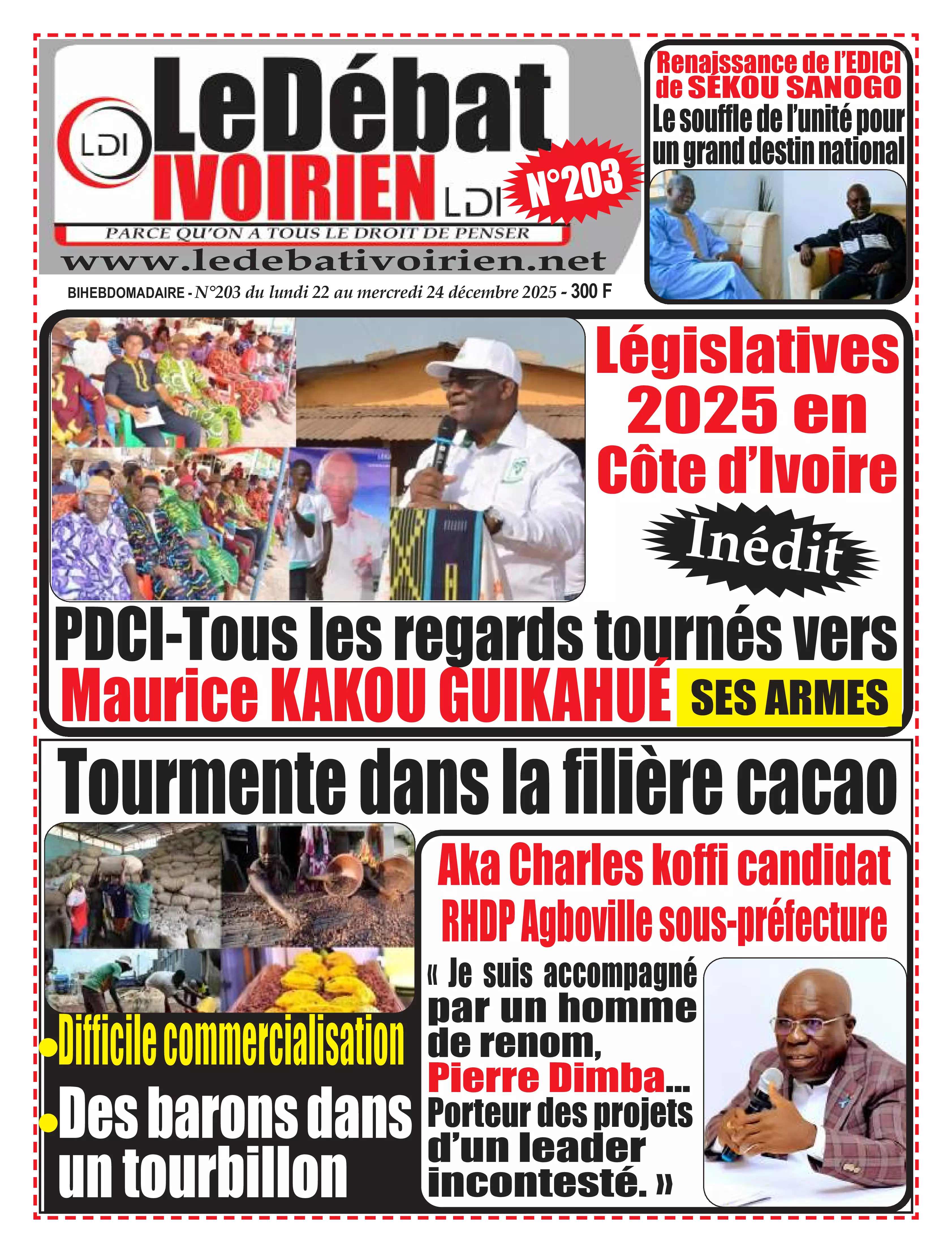 N° 203 - 2025-12-22