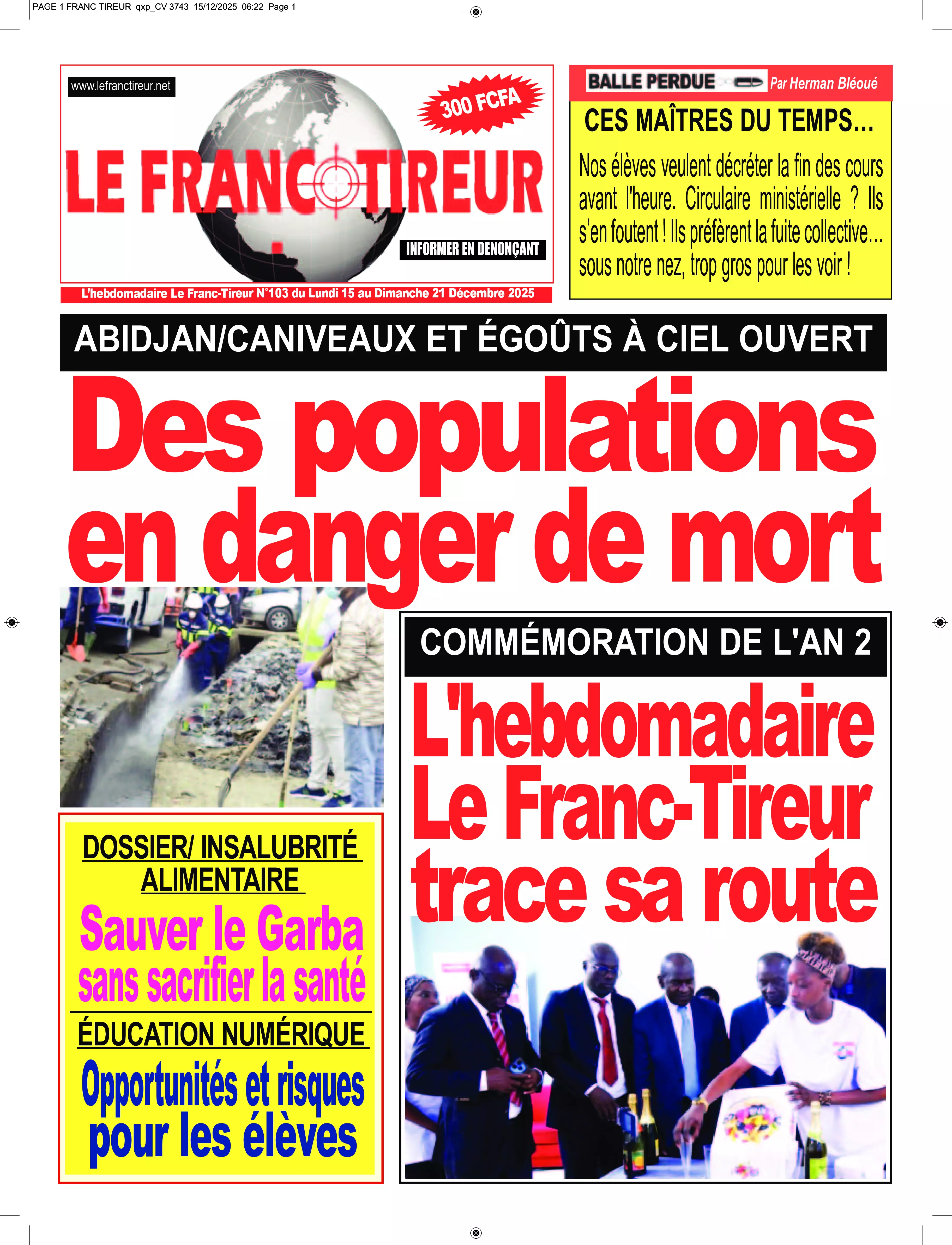 N° 103 - 2025-12-15