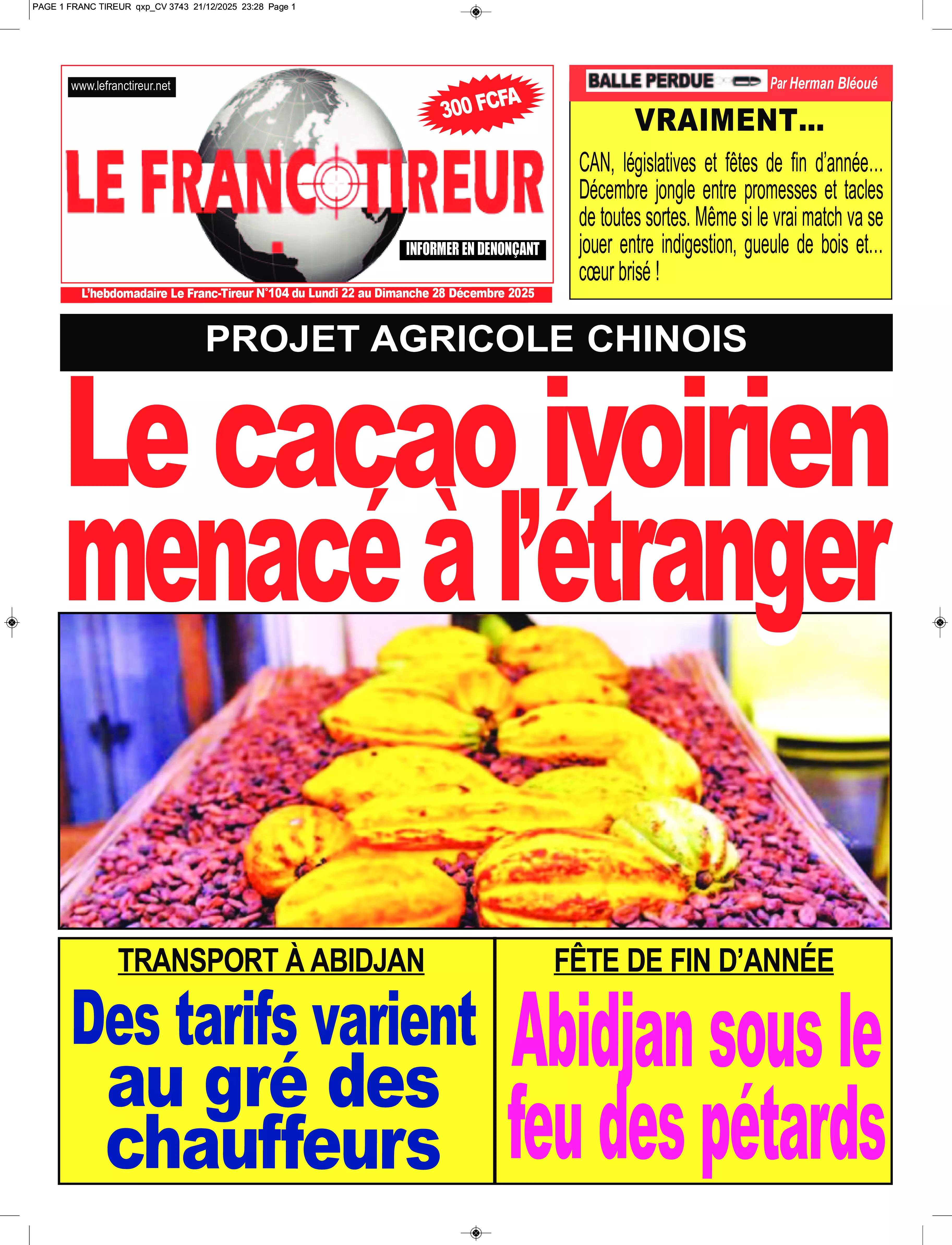 N° 104 - 2025-12-22