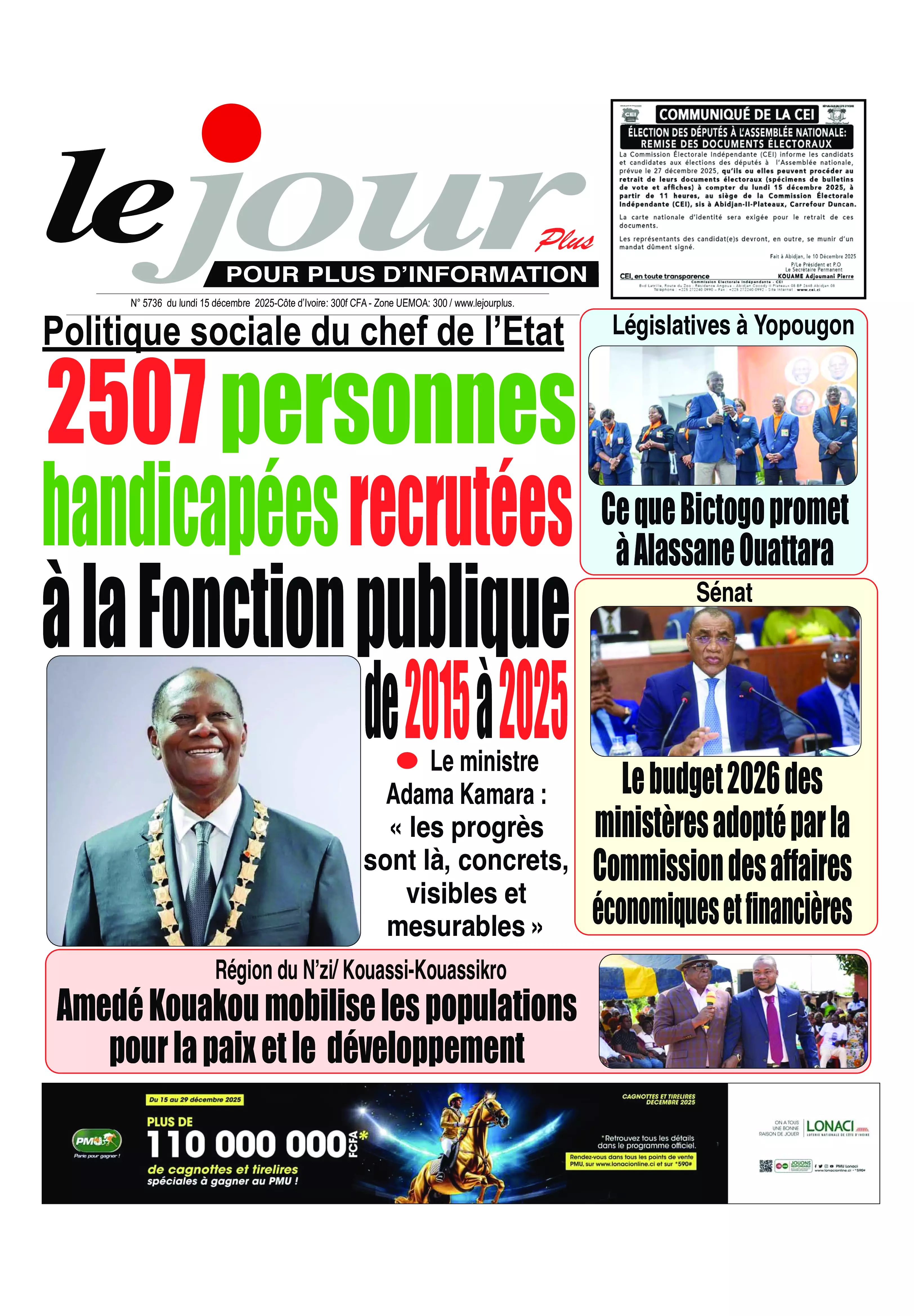 N° 5736 - 2025-12-15