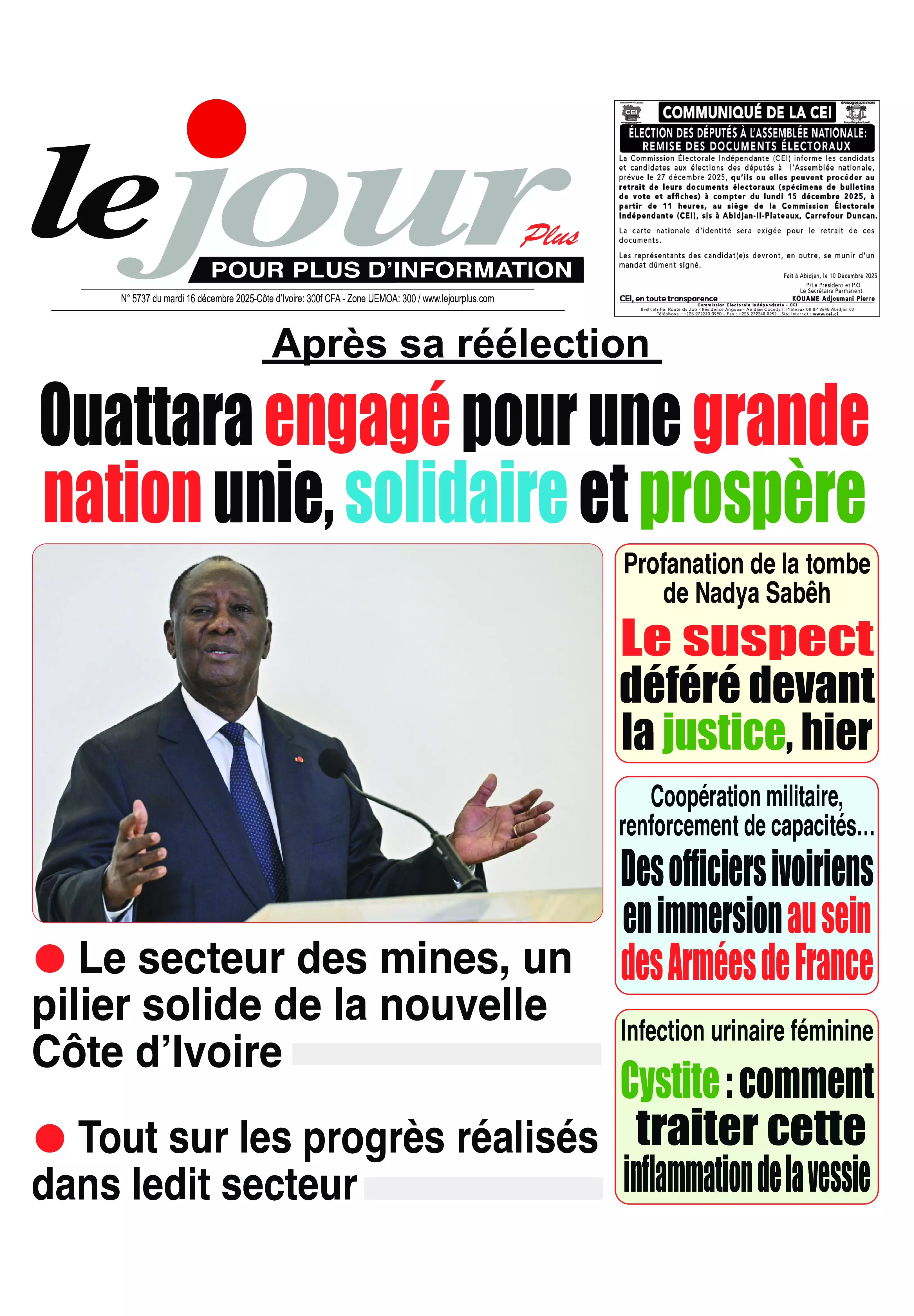 N° 5737 - 2025-12-16