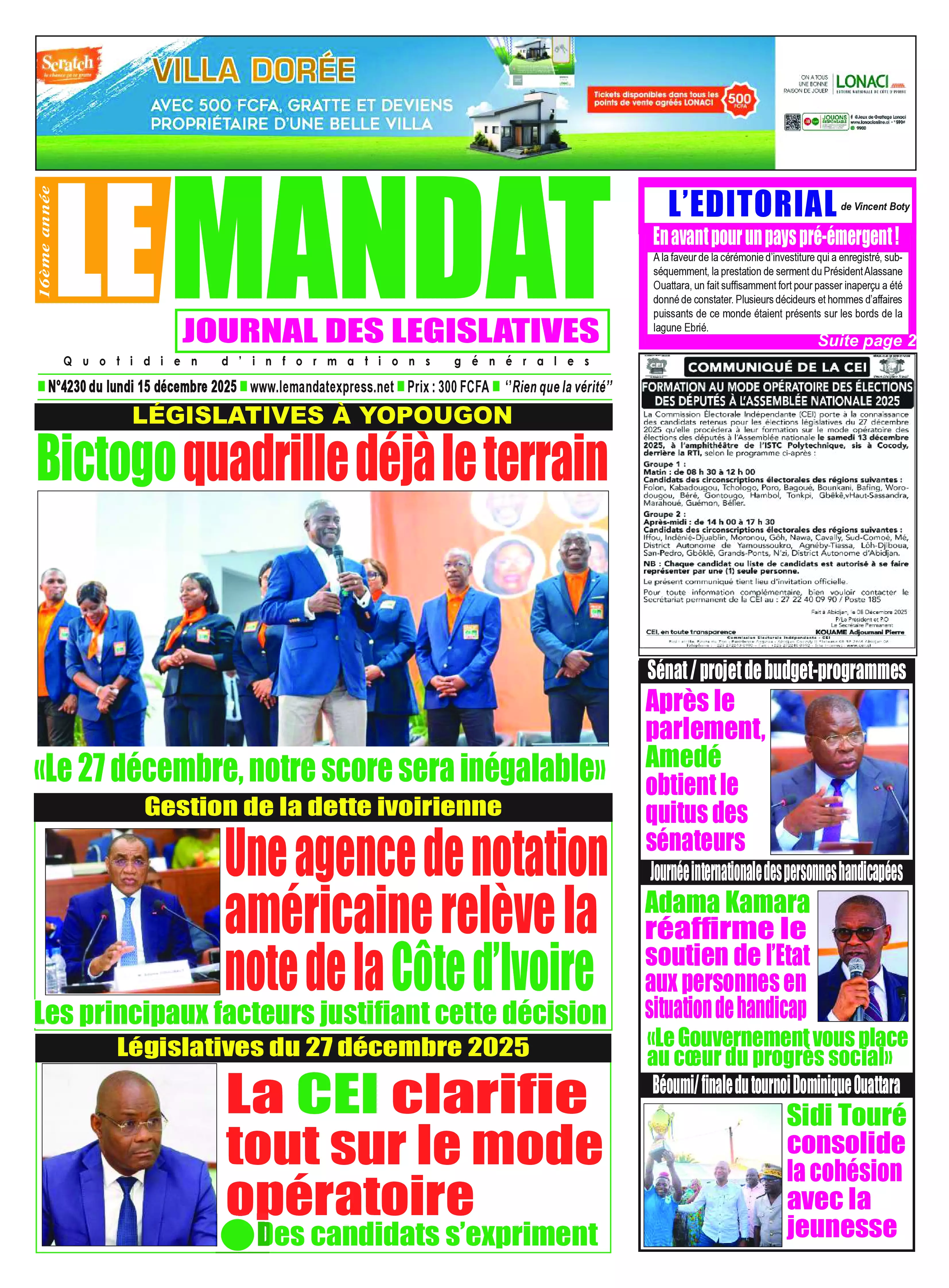 N° 4230 - 2025-12-15