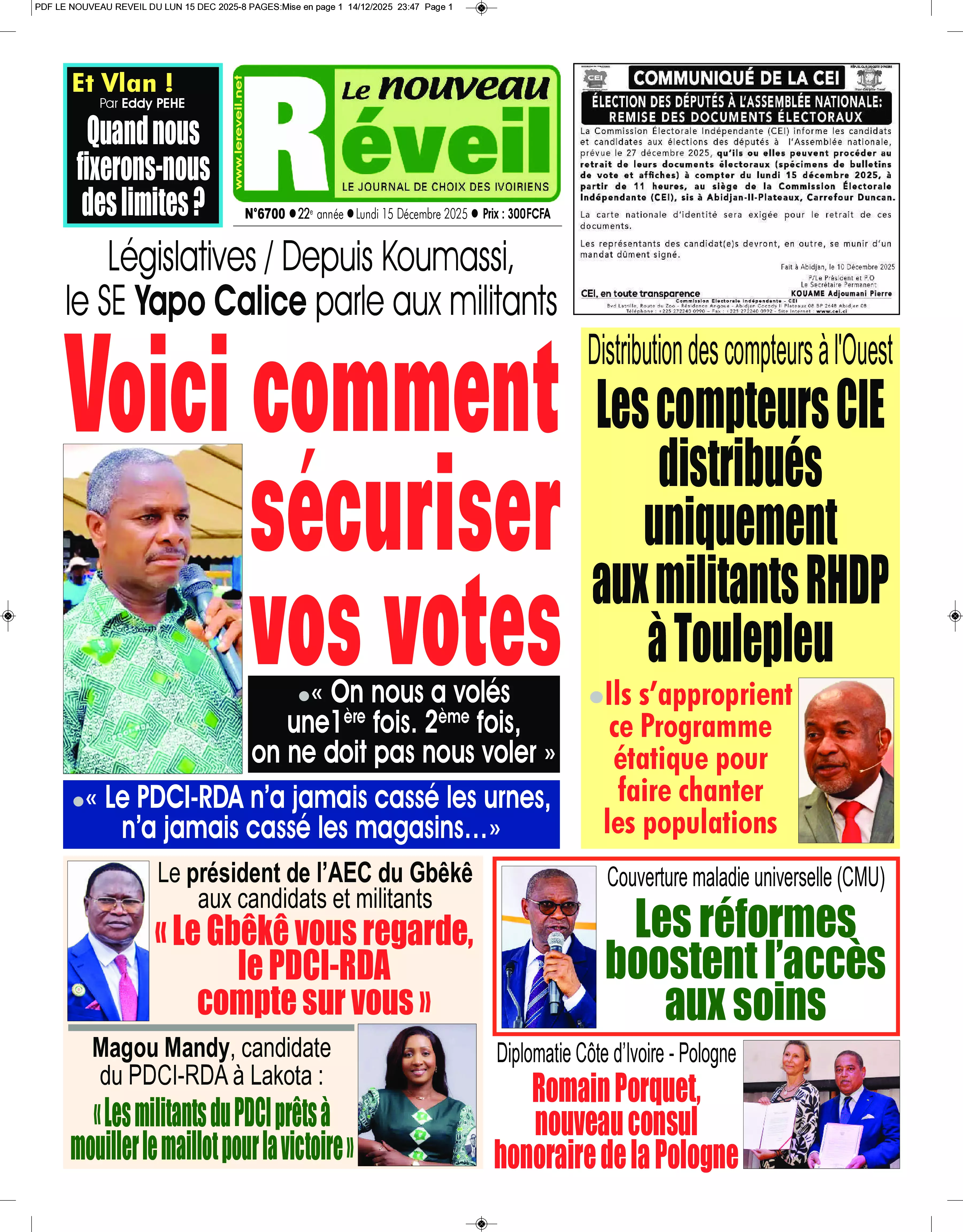N° 7000 - 2025-12-15