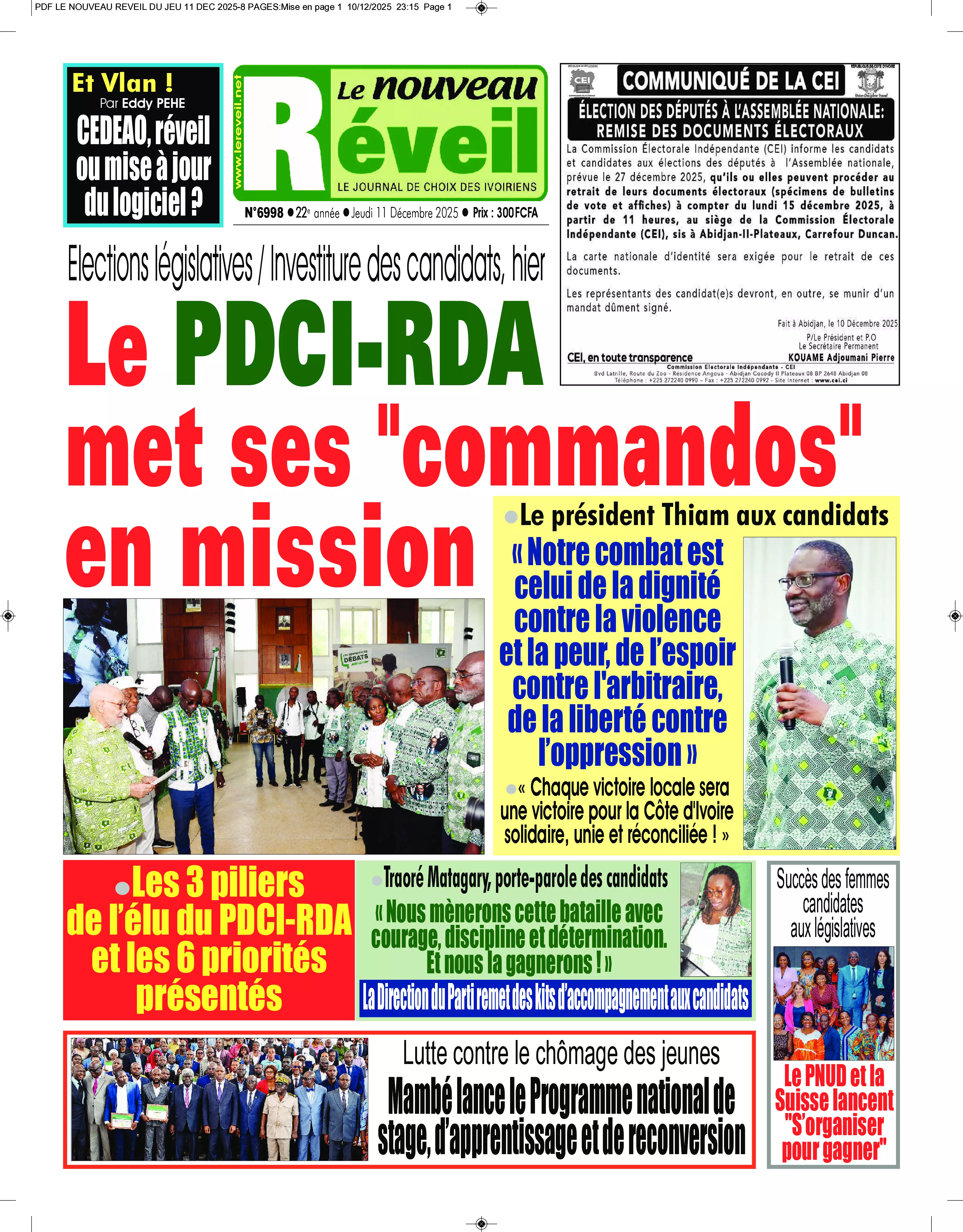 N° 6998 - 2025-12-11