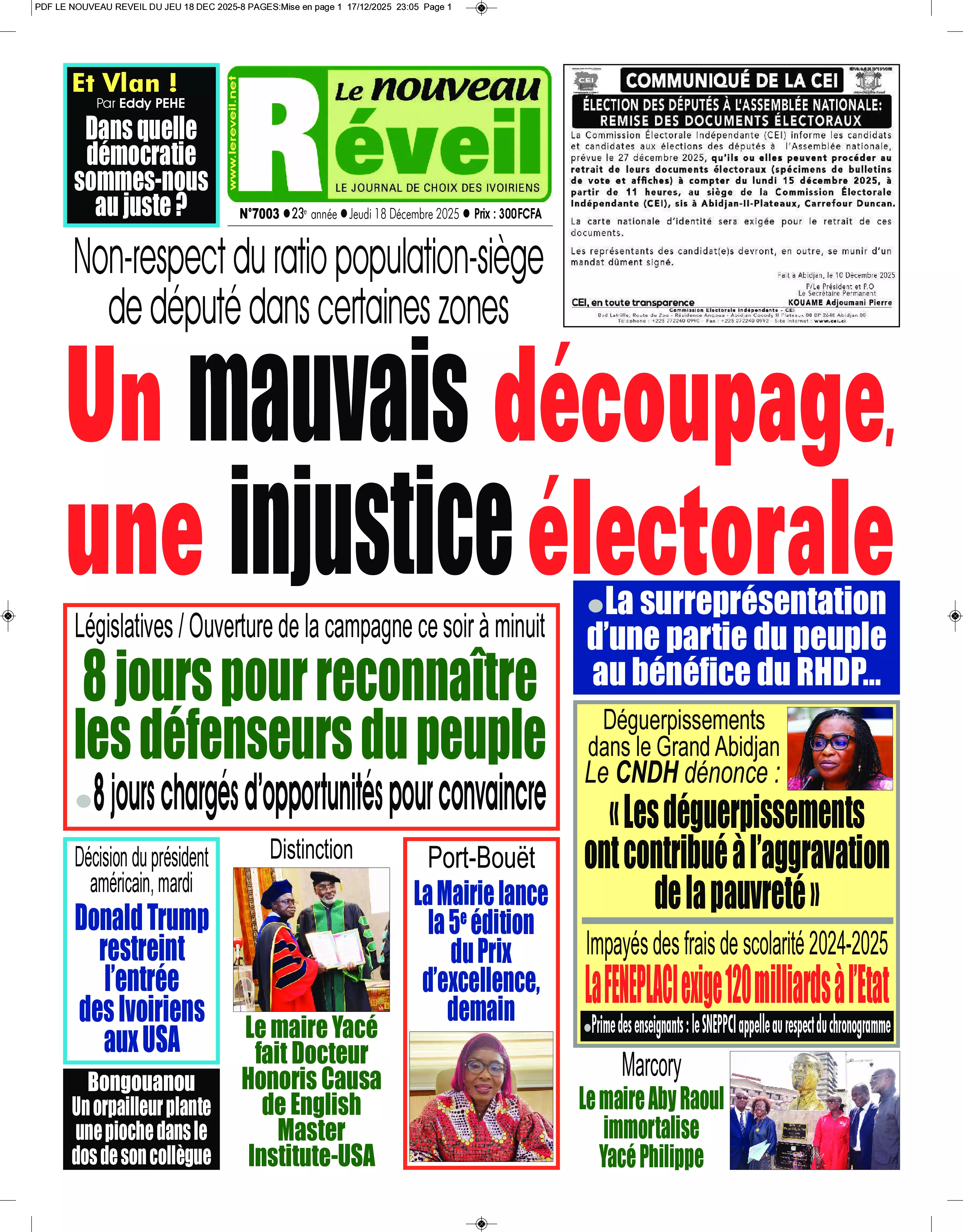 N° 7003 - 2025-12-18