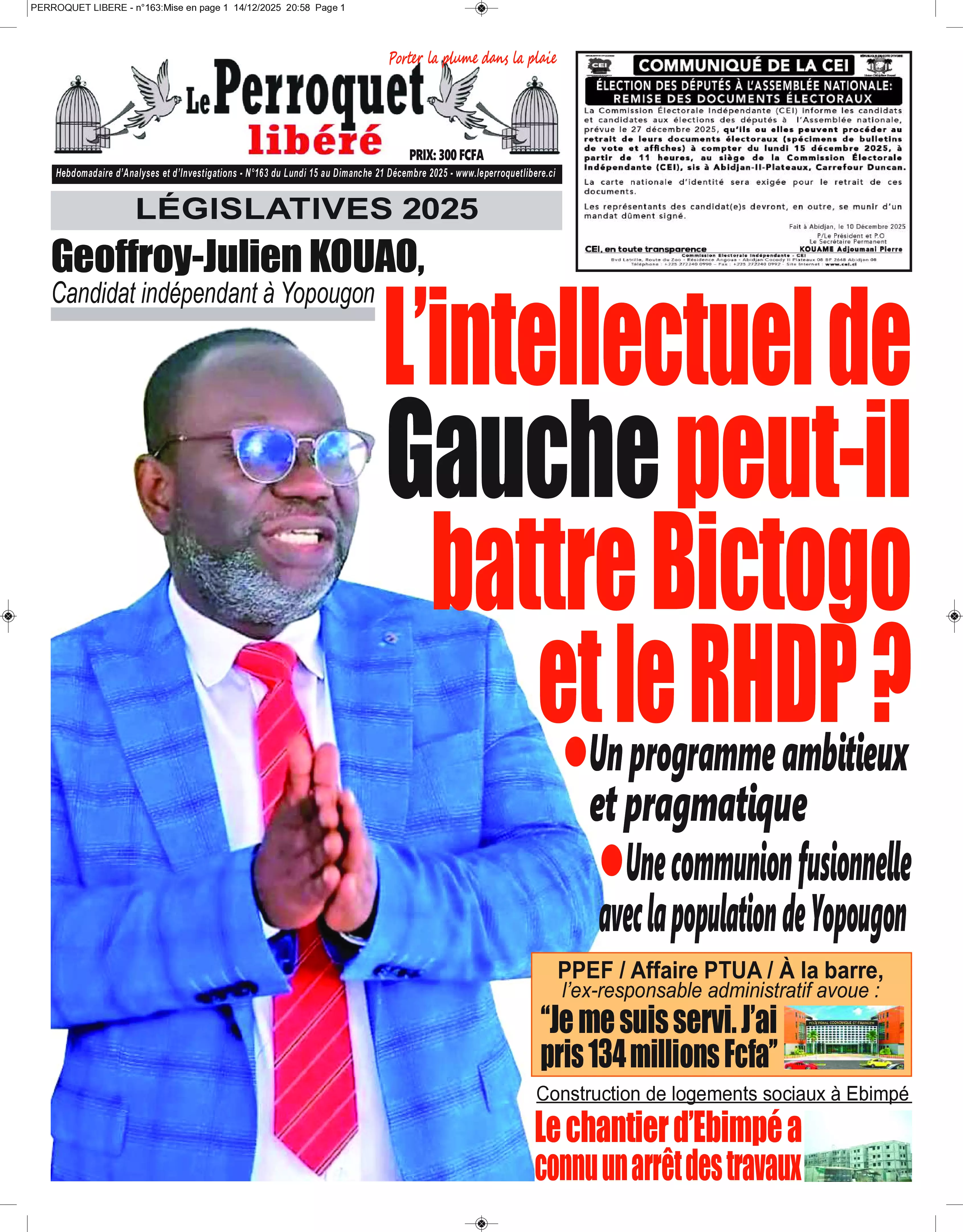 N° 163 - 2025-12-15