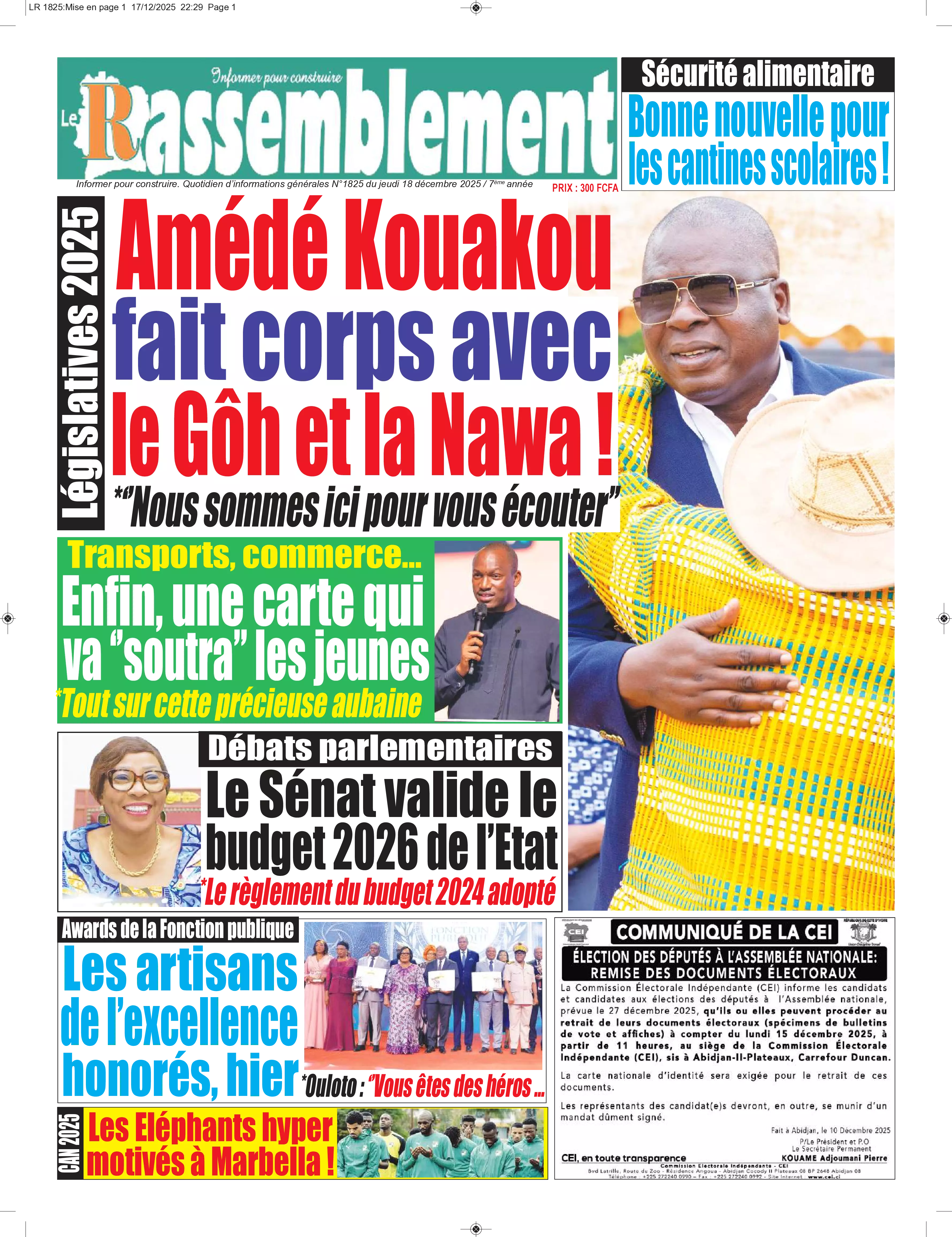 N° 1825 - 2025-12-18