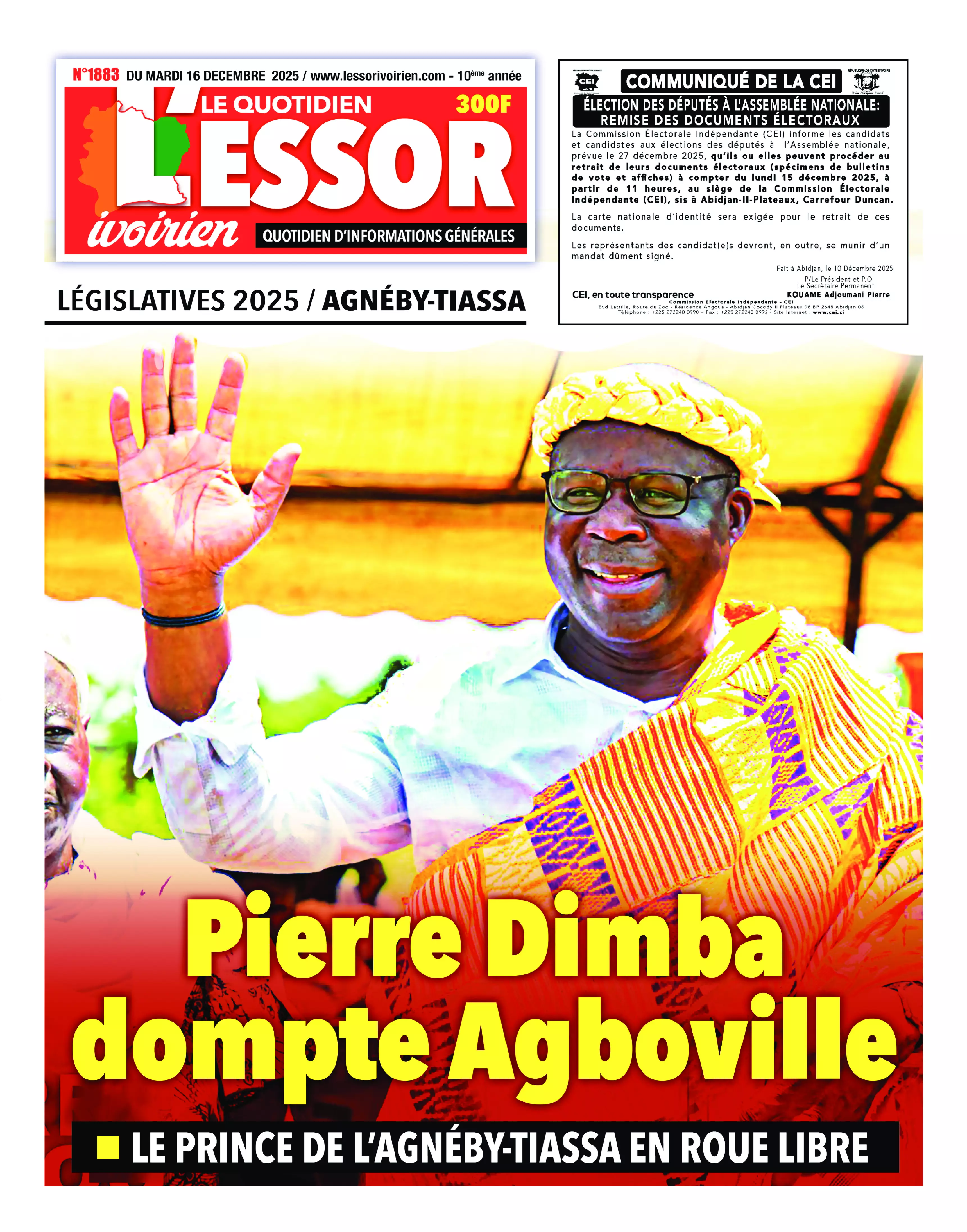 N° 1883 - 2025-12-16