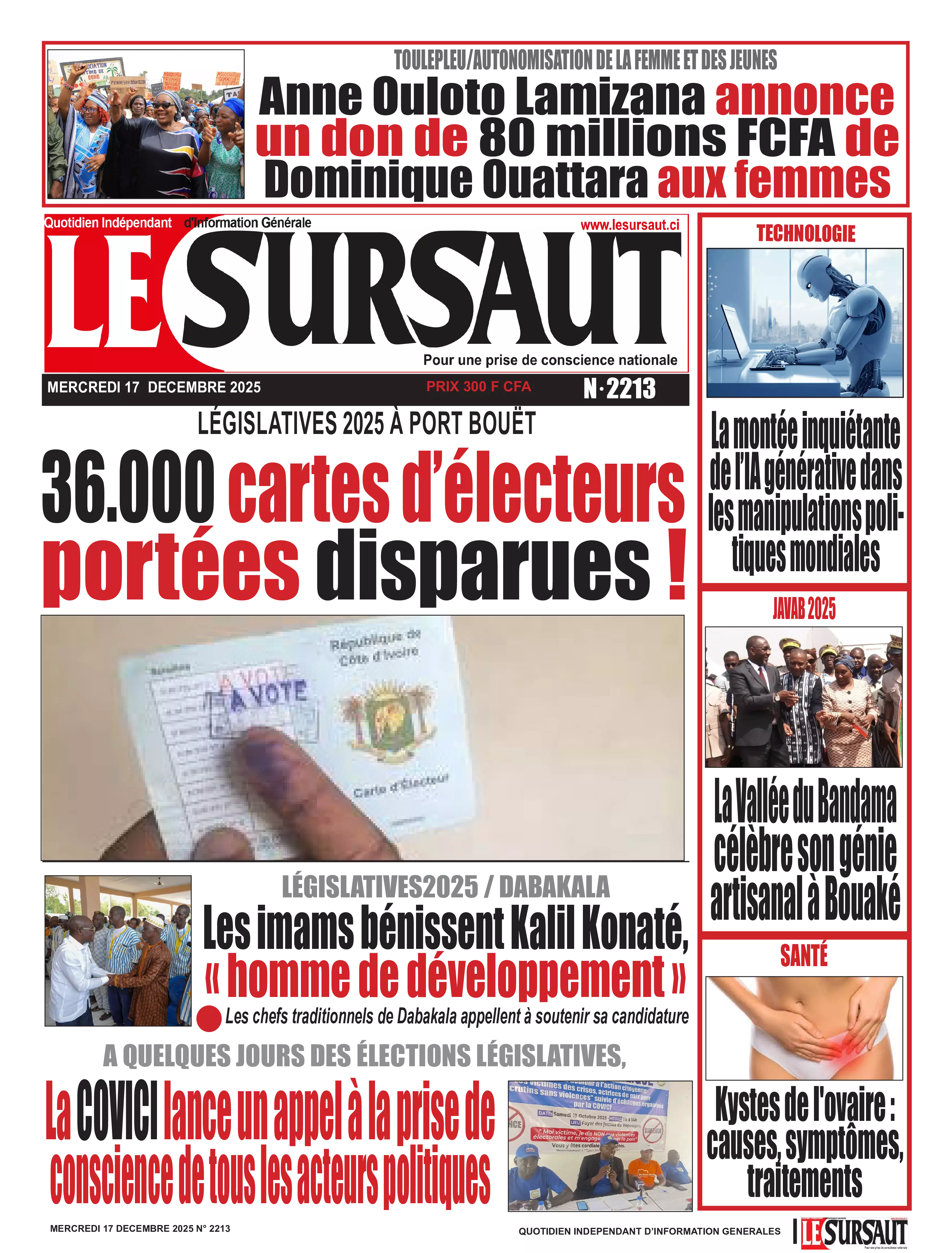 N° 2213 - 2025-12-17