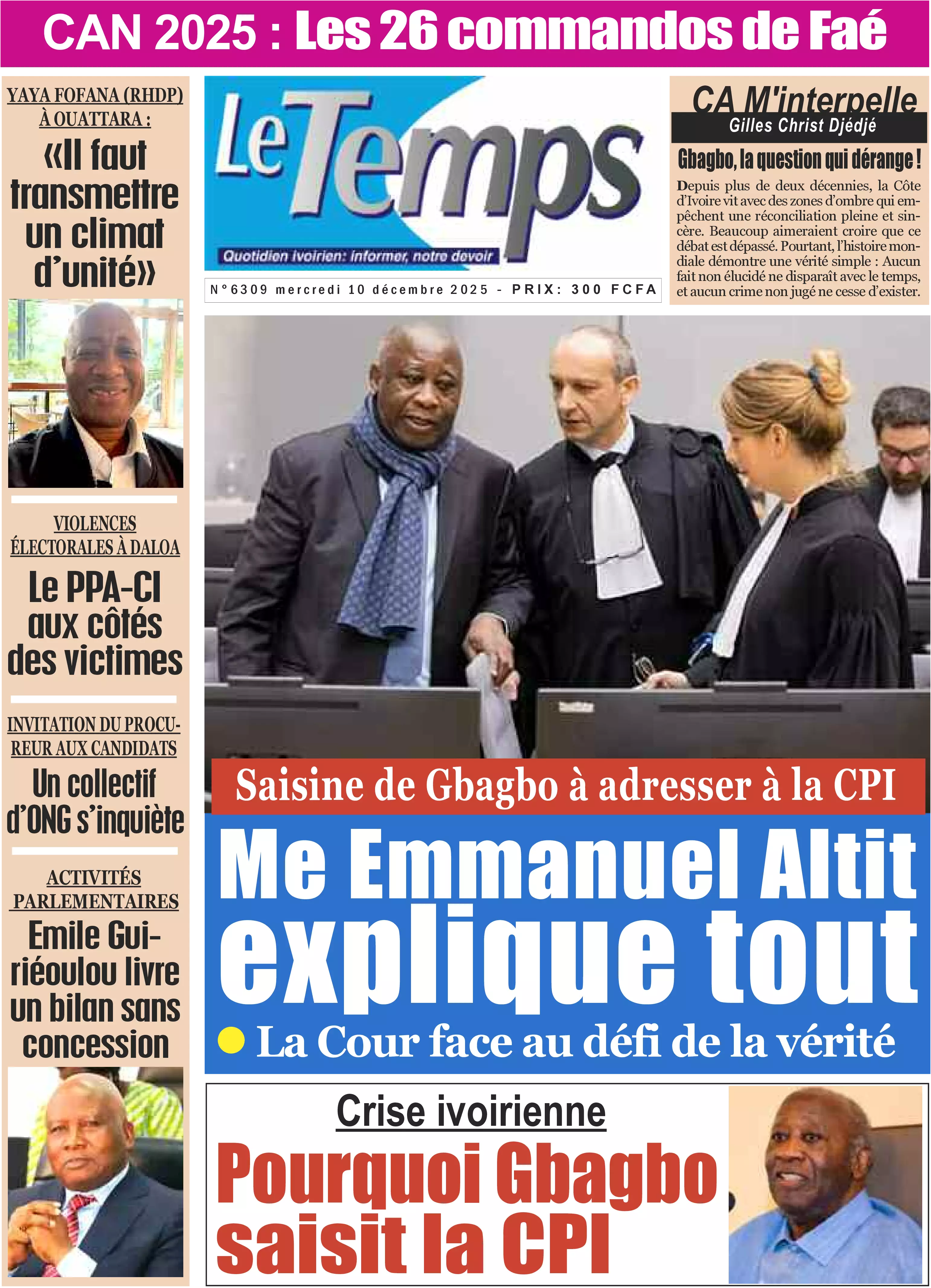 N° 6309 - 2025-12-10
