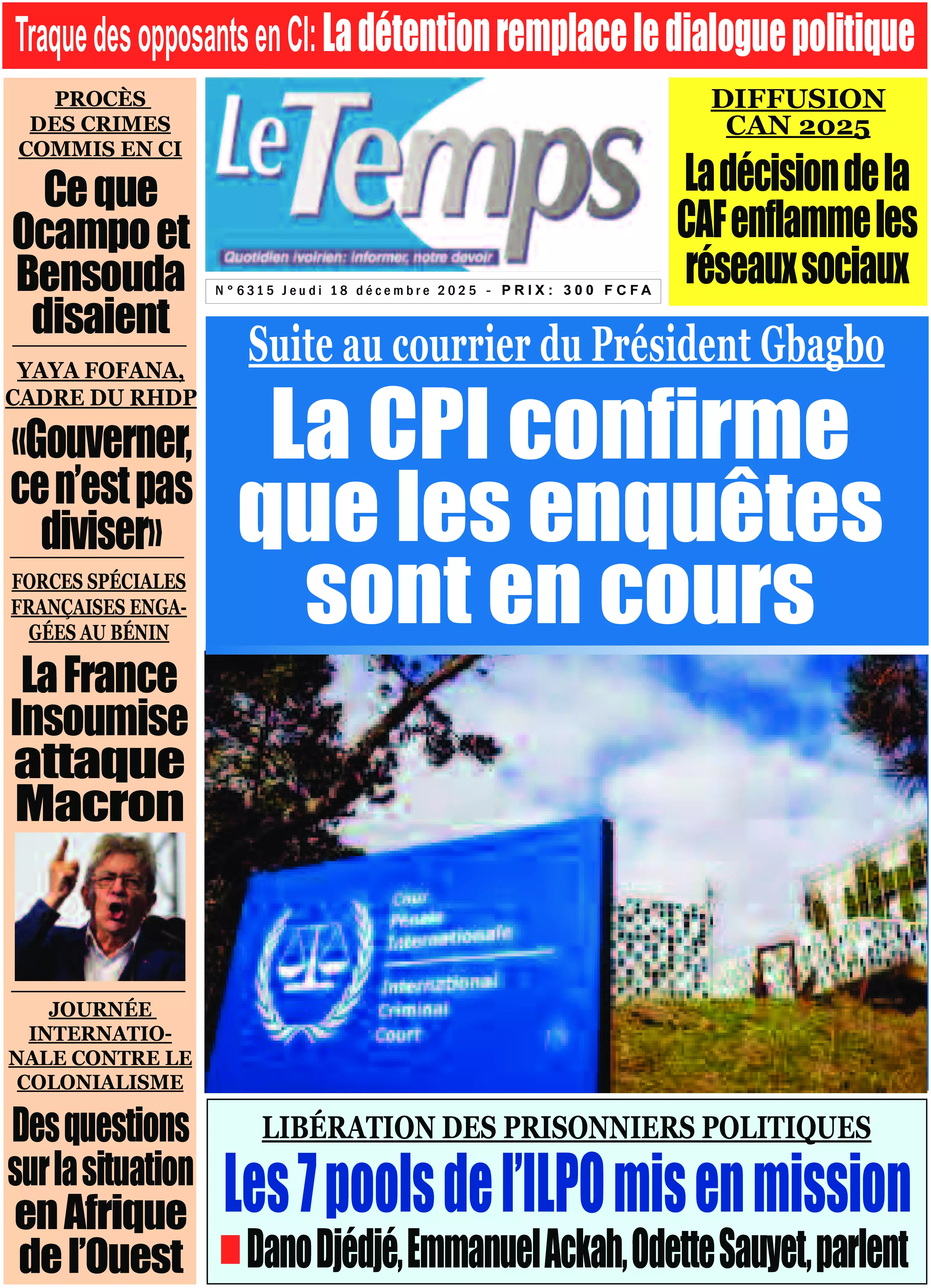 N° 6315 - 2025-12-18