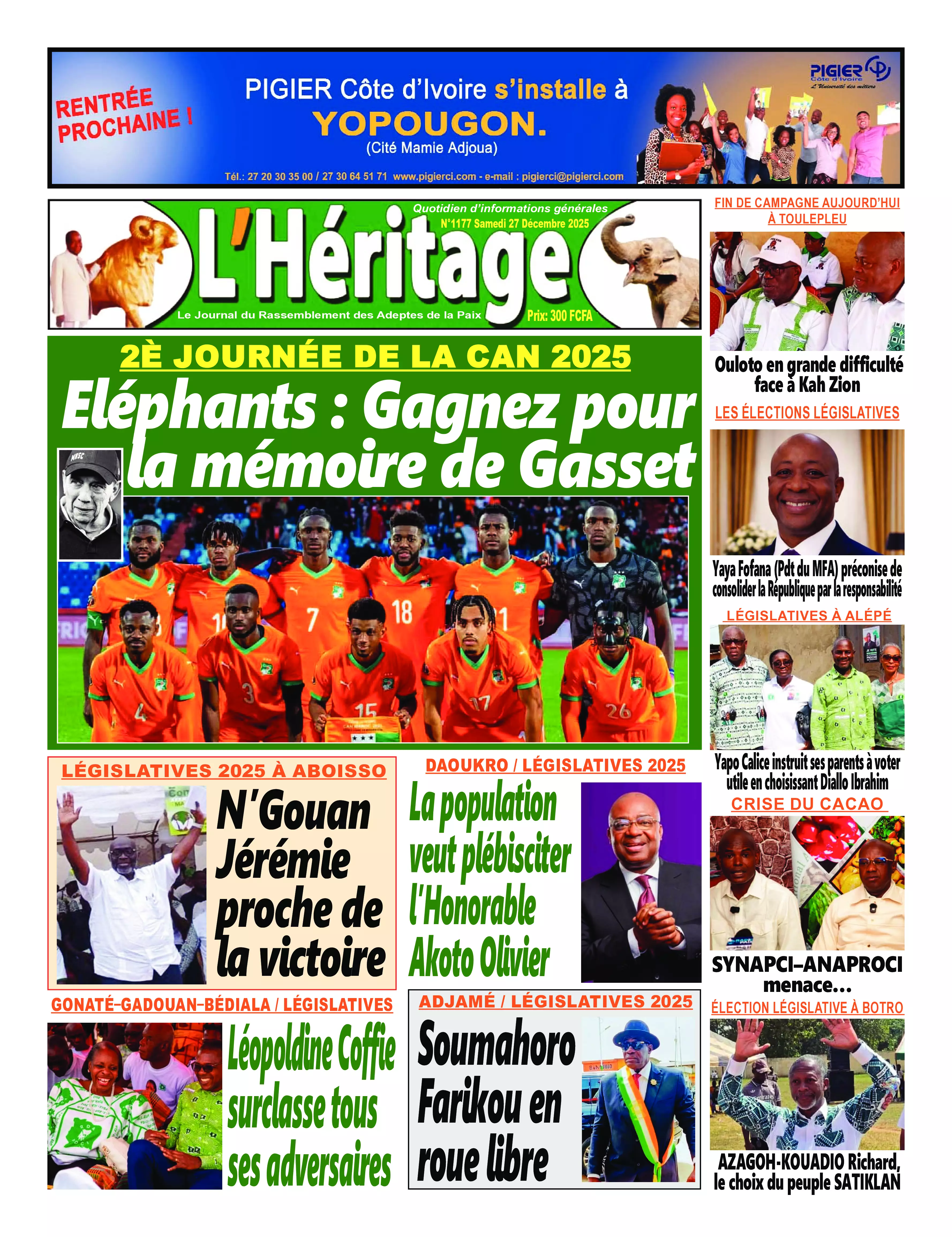 N° 1177 - 2025-12-27