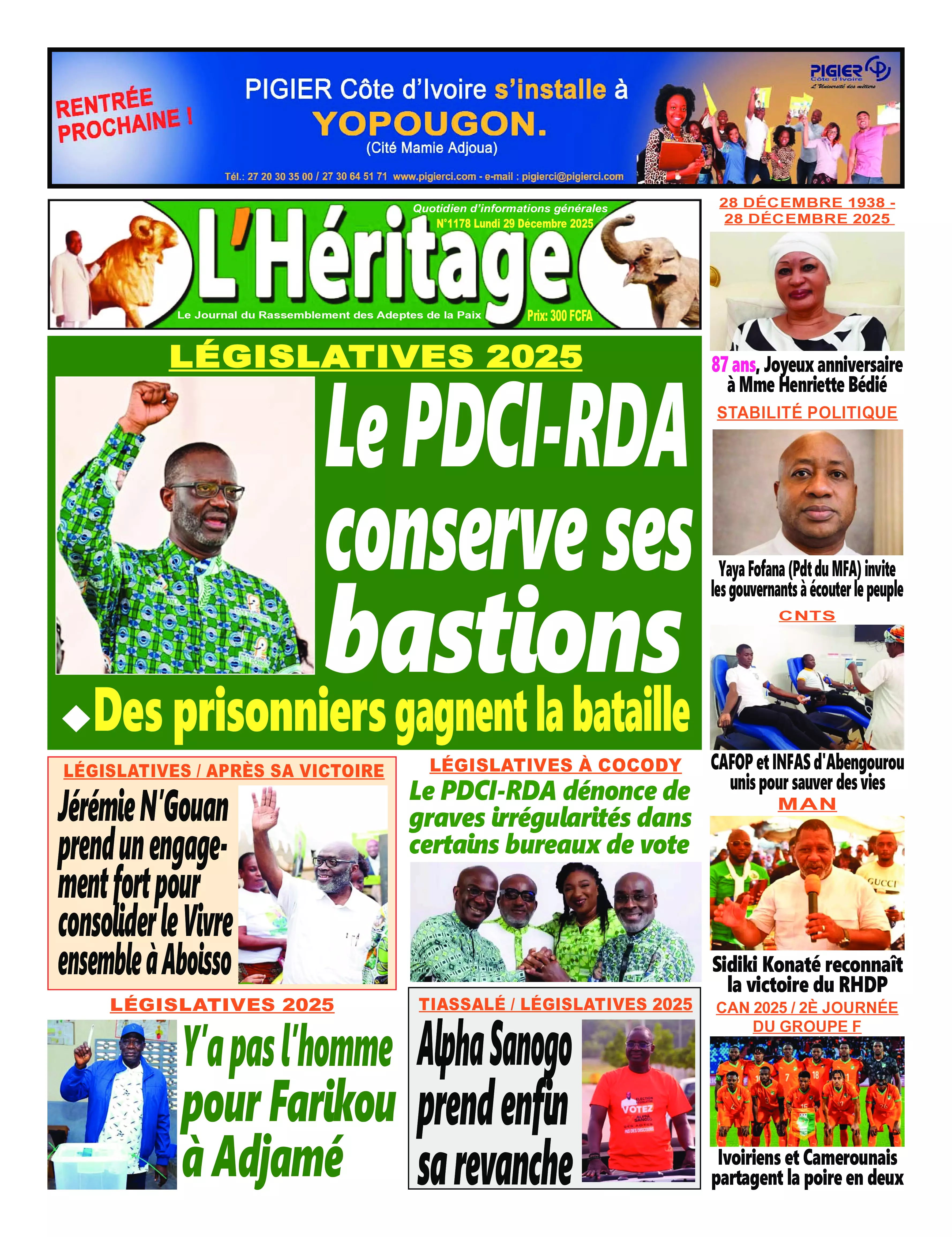 N° 1178 - 2025-12-29