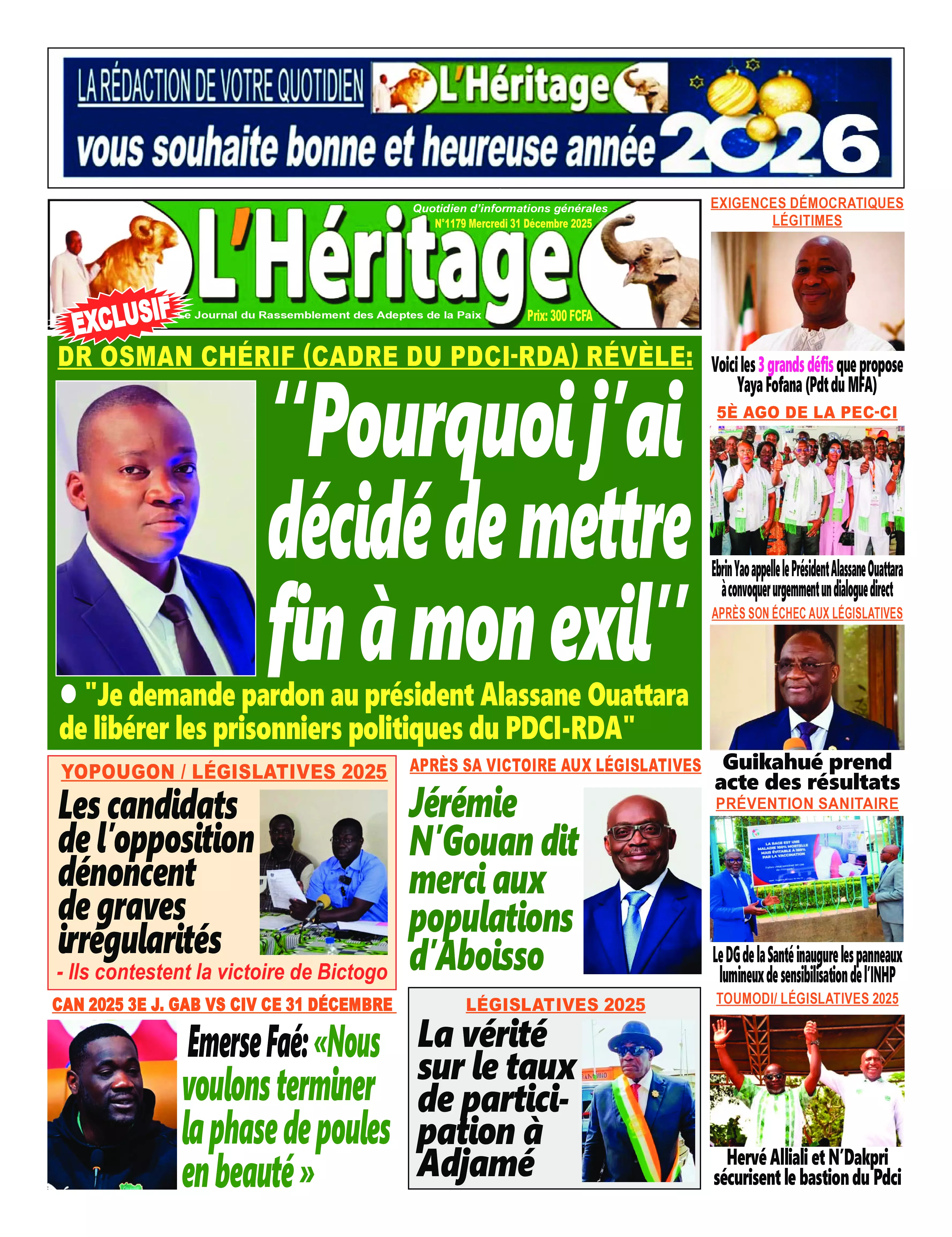 N° 1179 - 2025-12-31