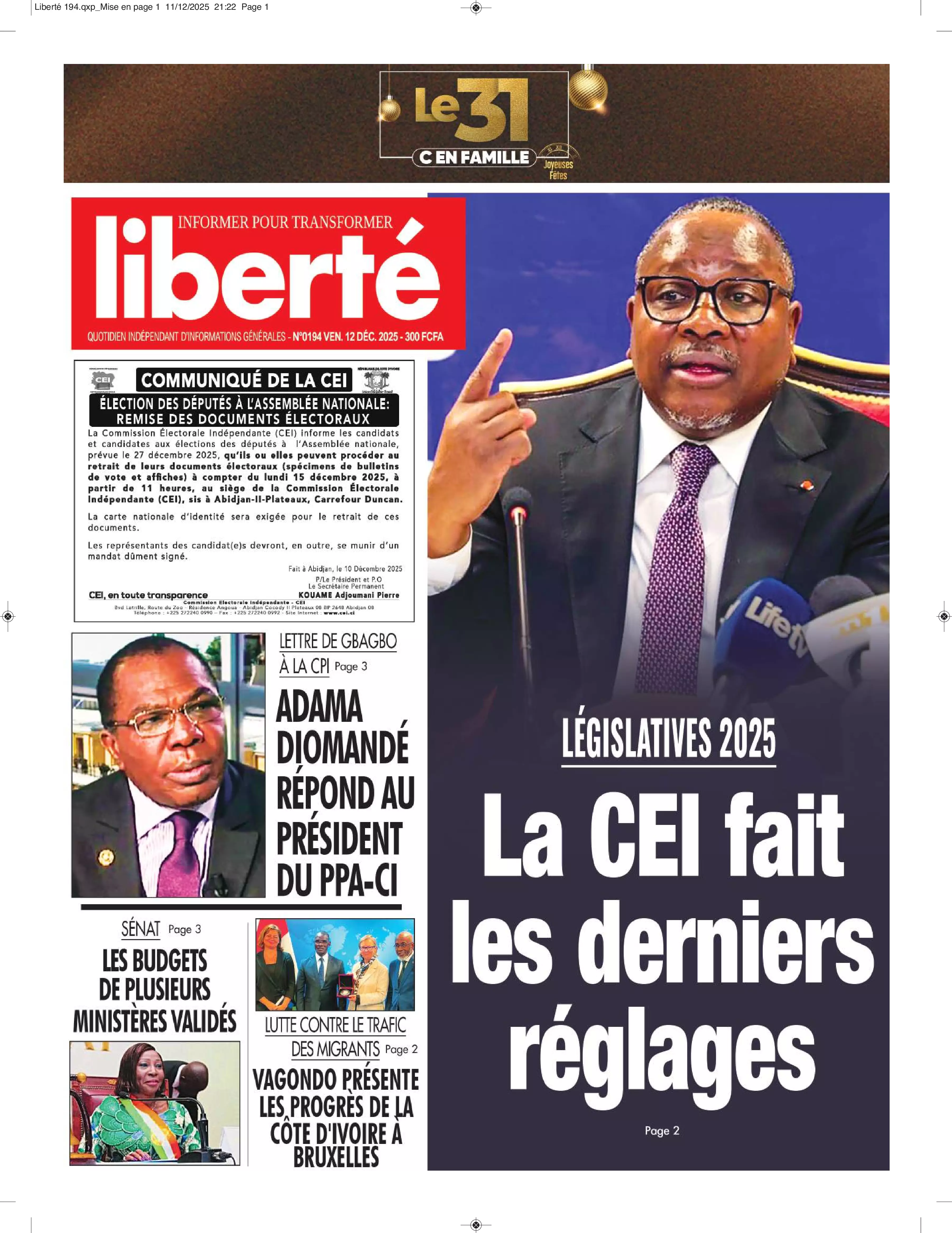 N° 194 - 2025-12-12
