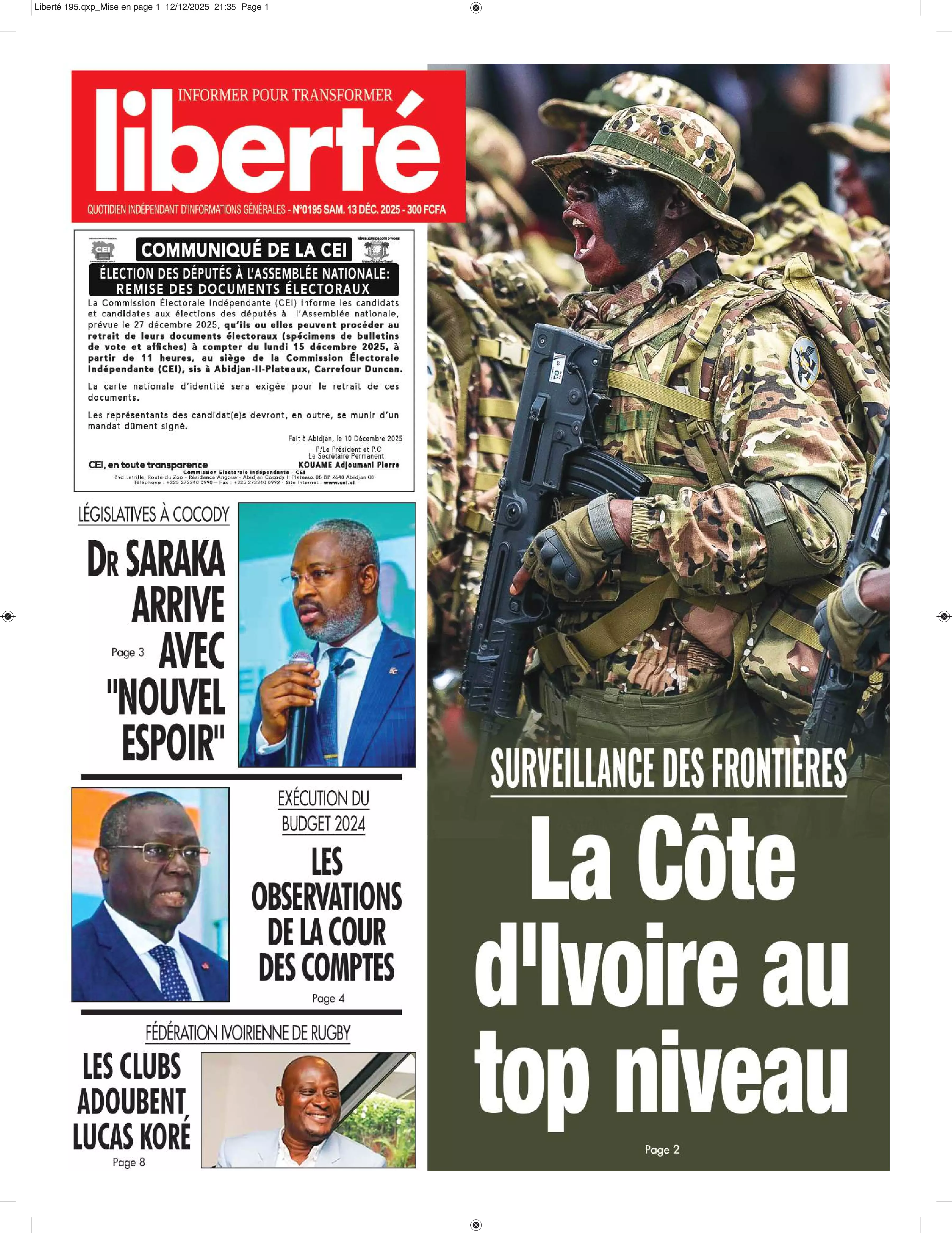 N° 195 - 2025-12-13