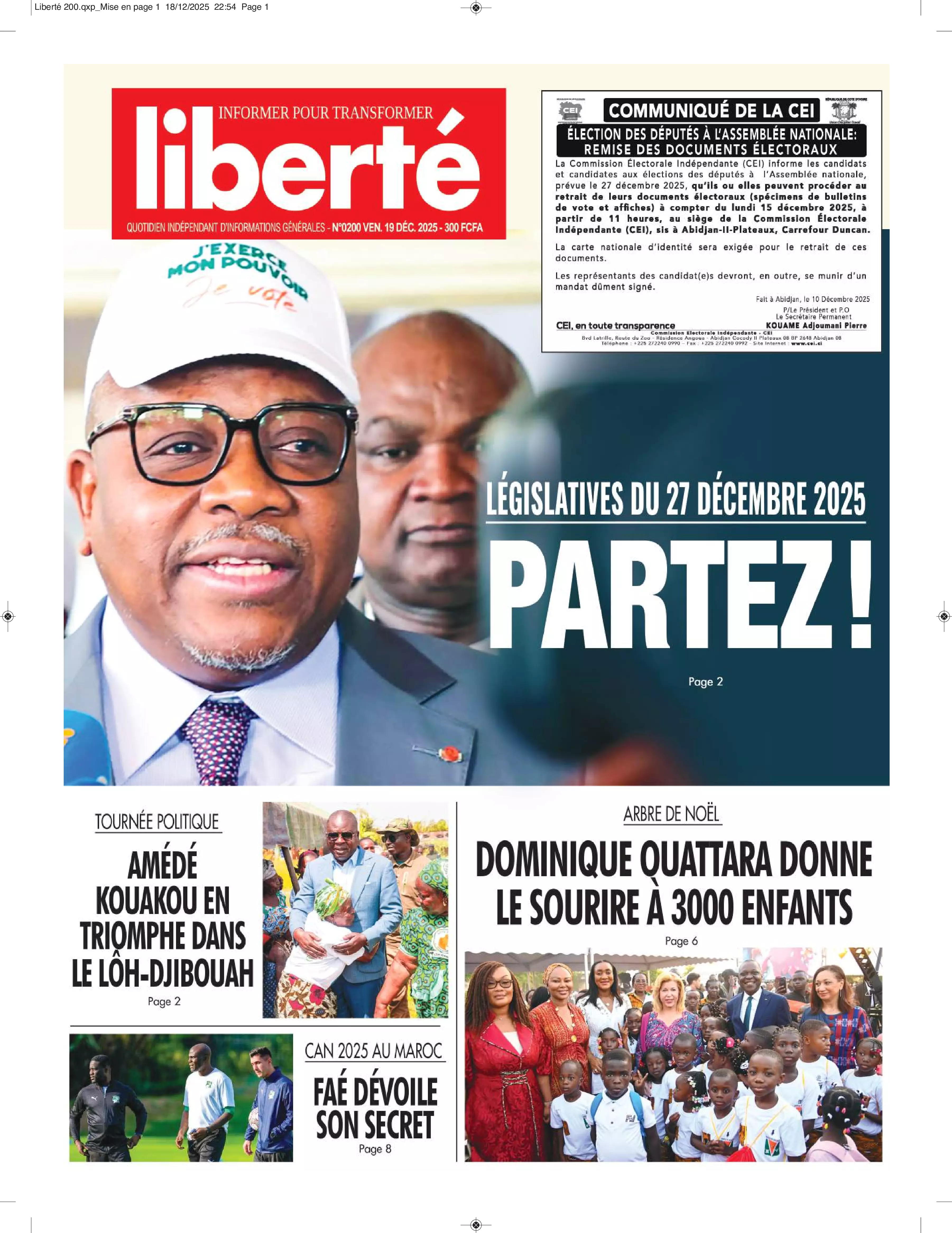 N° 200 - 2025-12-19