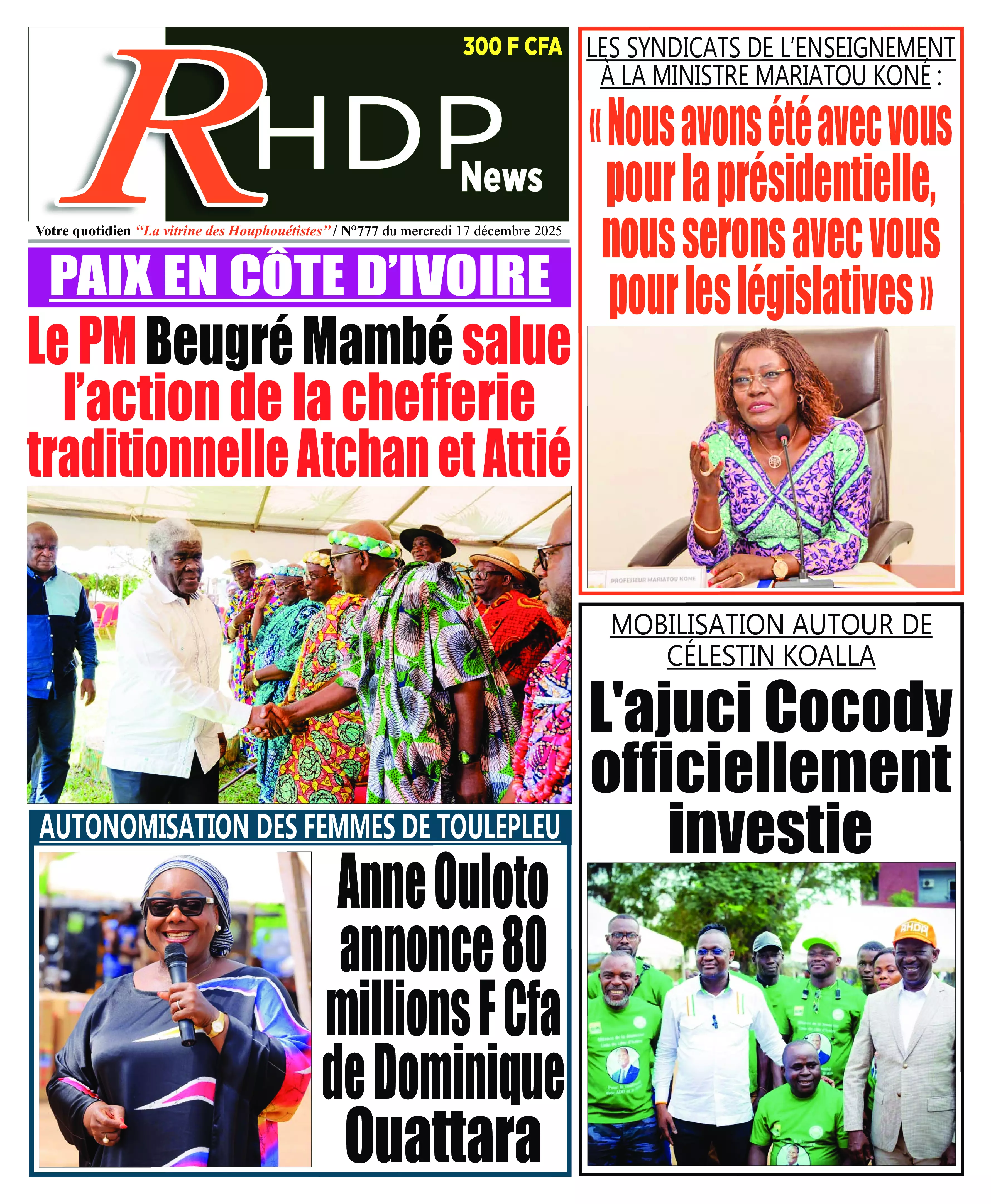 N° 777 - 2025-12-17