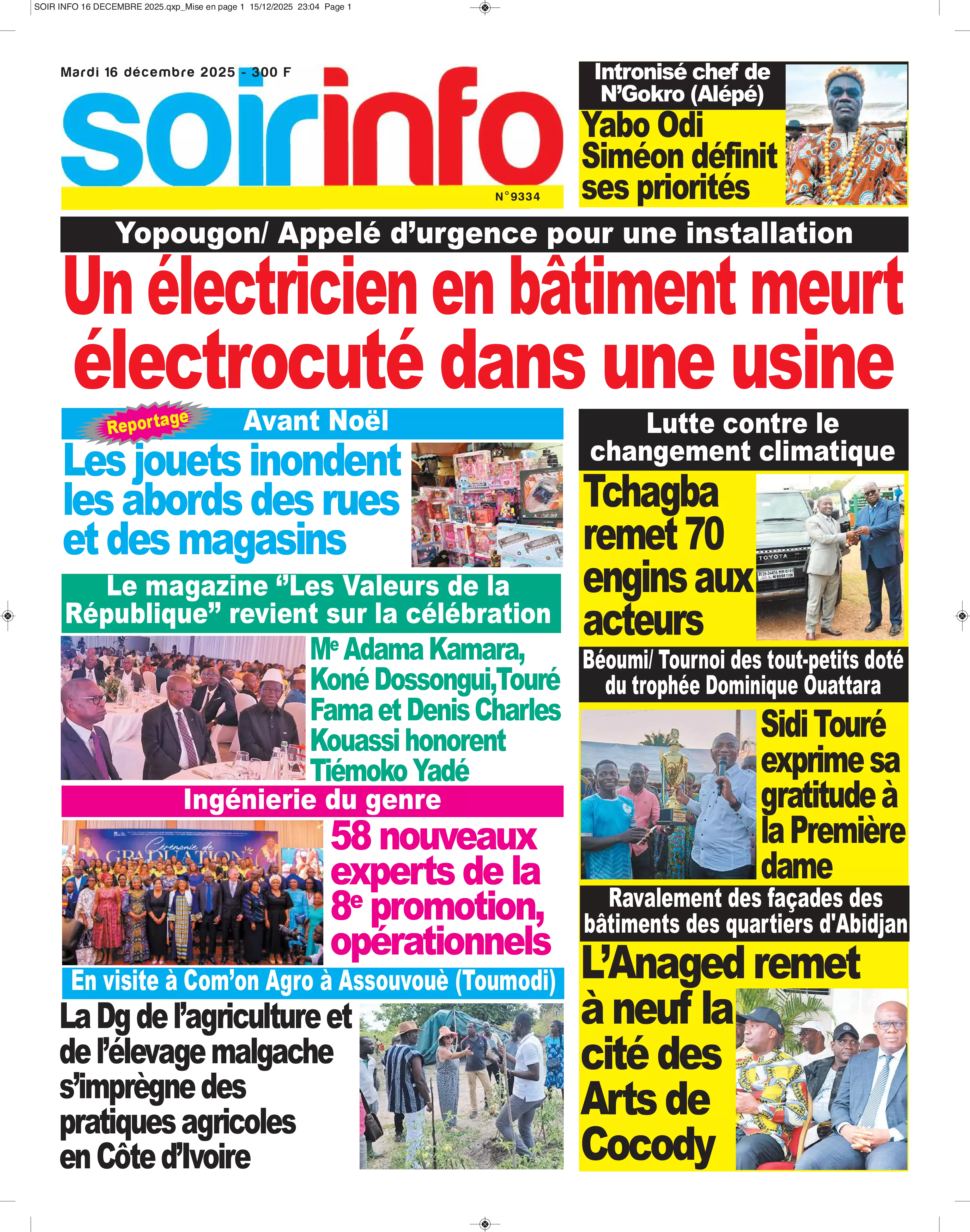 N° 9334 - 2025-12-16