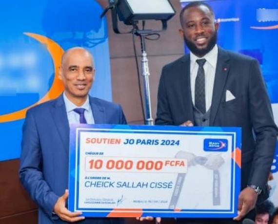 J.O de Paris 2024 : le champion Cissé Cheick bénéficie d’un soutien de 10 millions FCFA