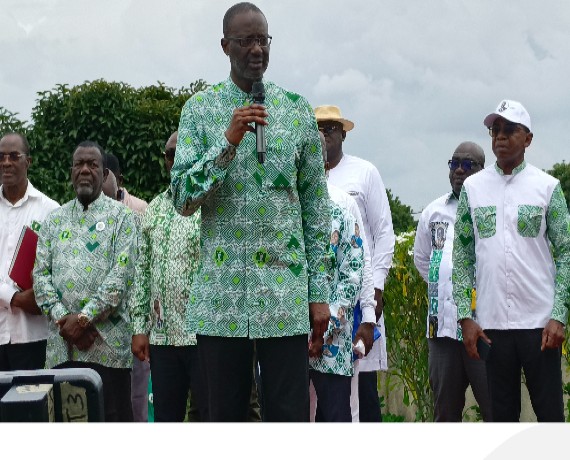 Tidjane Thiam depuis Dabou:”Quand on nous traite de populistes, nous ne sommes pas d’accord”