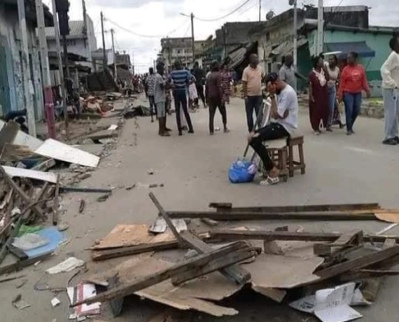 Opération de déguerpissement : les populations d’Adjamé-village manifestent leur colère