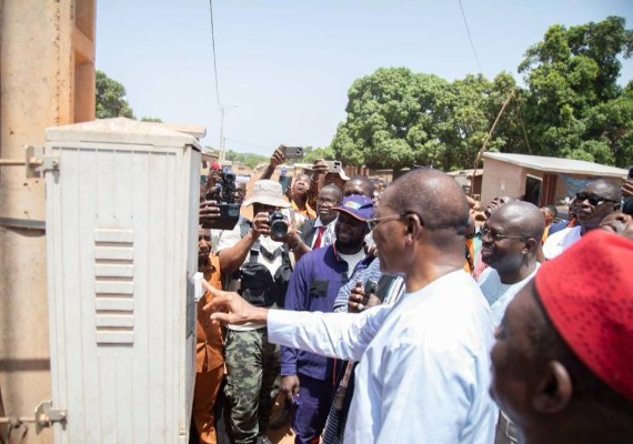 Noumpkaradougou (Boundiali) célèbre son raccordement à l’électricité en présence du ministre Bruno Nabagné Koné