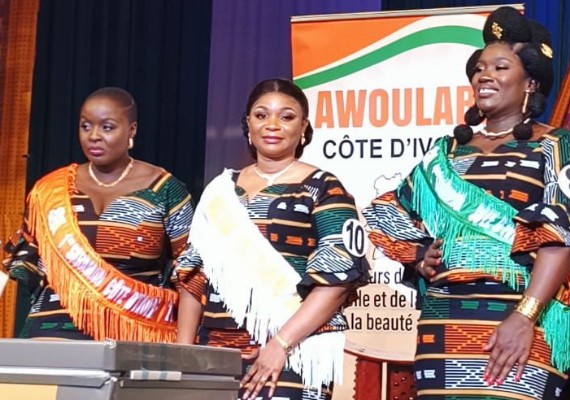 Awoulaba Côte d’Ivoire 2025 : Sokopri née Mell Natacha couronnée reine de beauté africaine